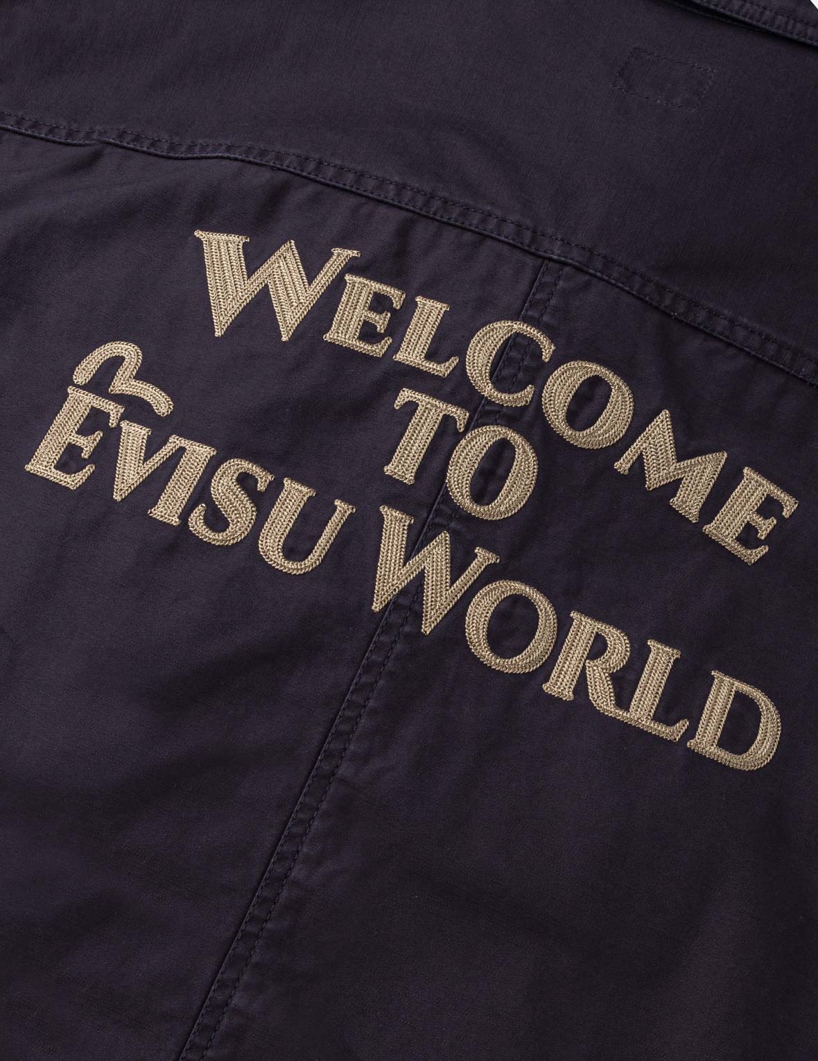 磨毛工装拉链夹克