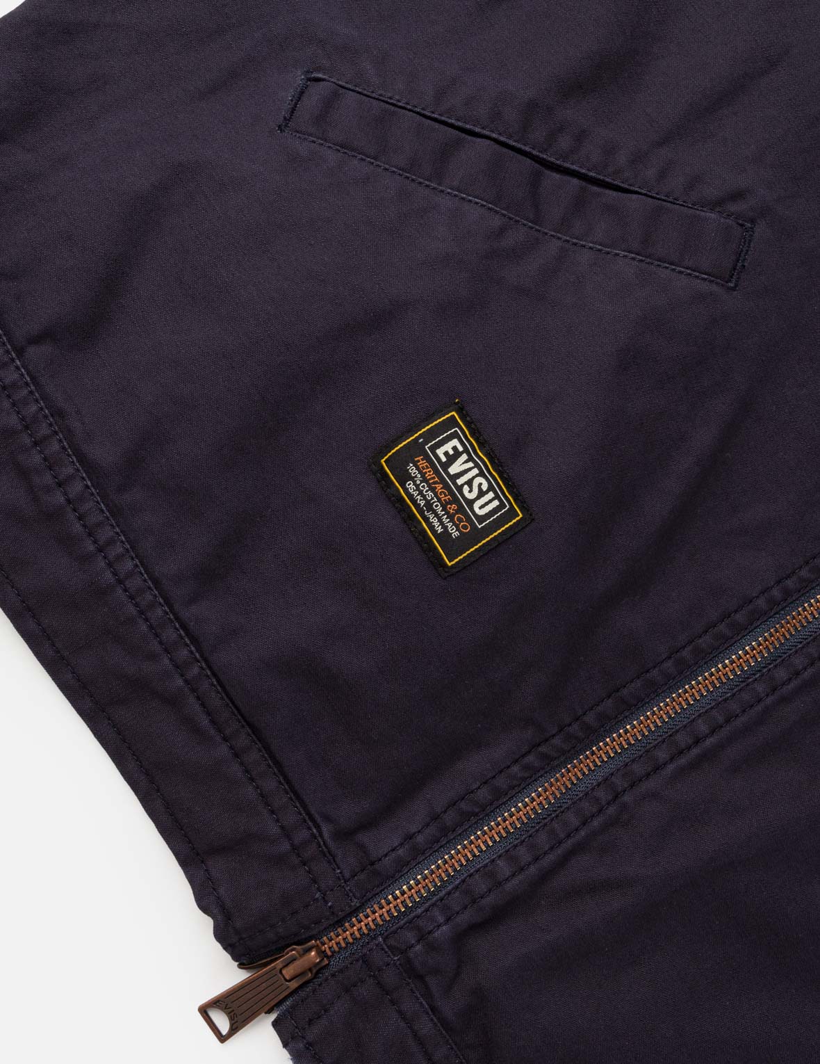 磨毛工装拉链夹克