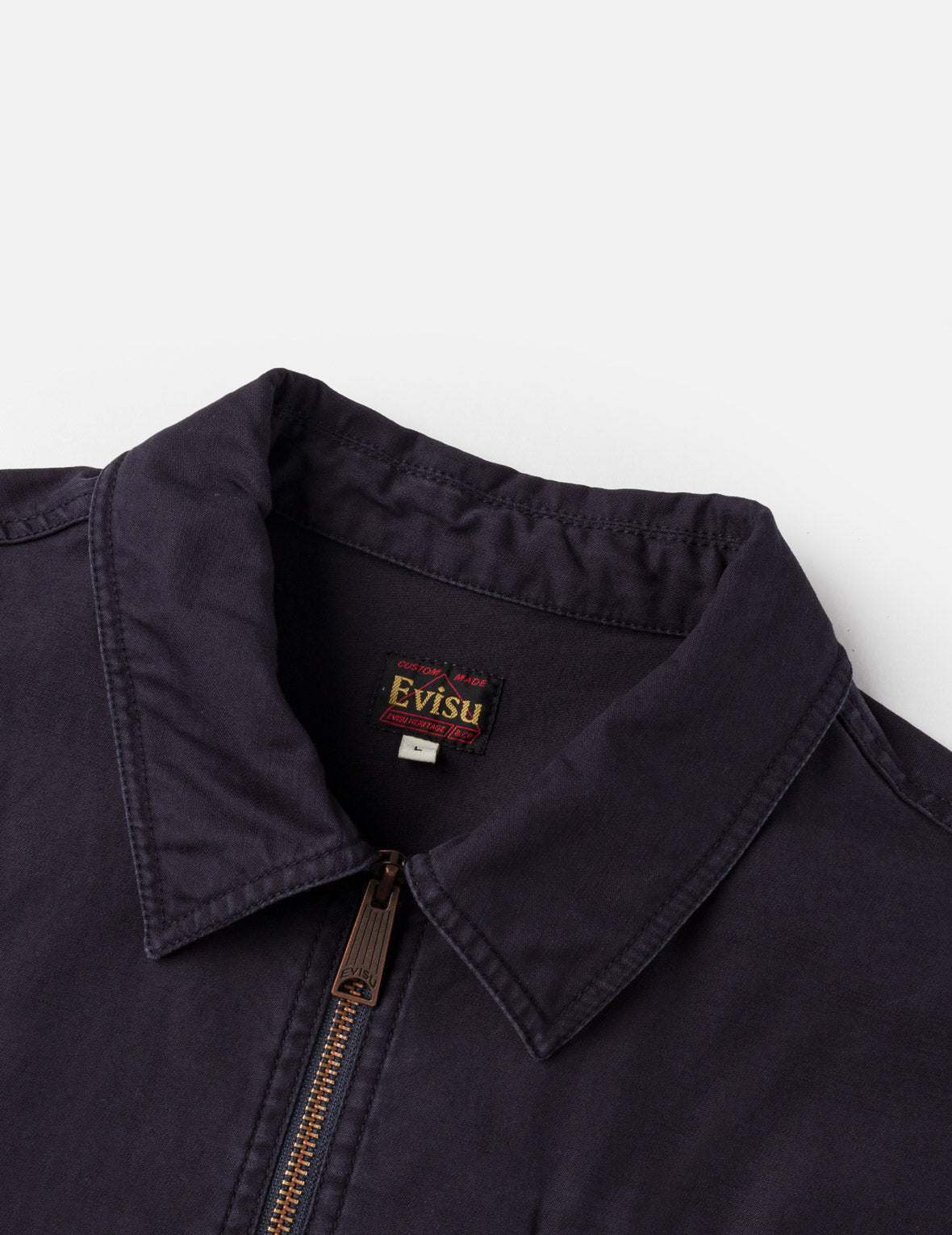 磨毛工装拉链夹克