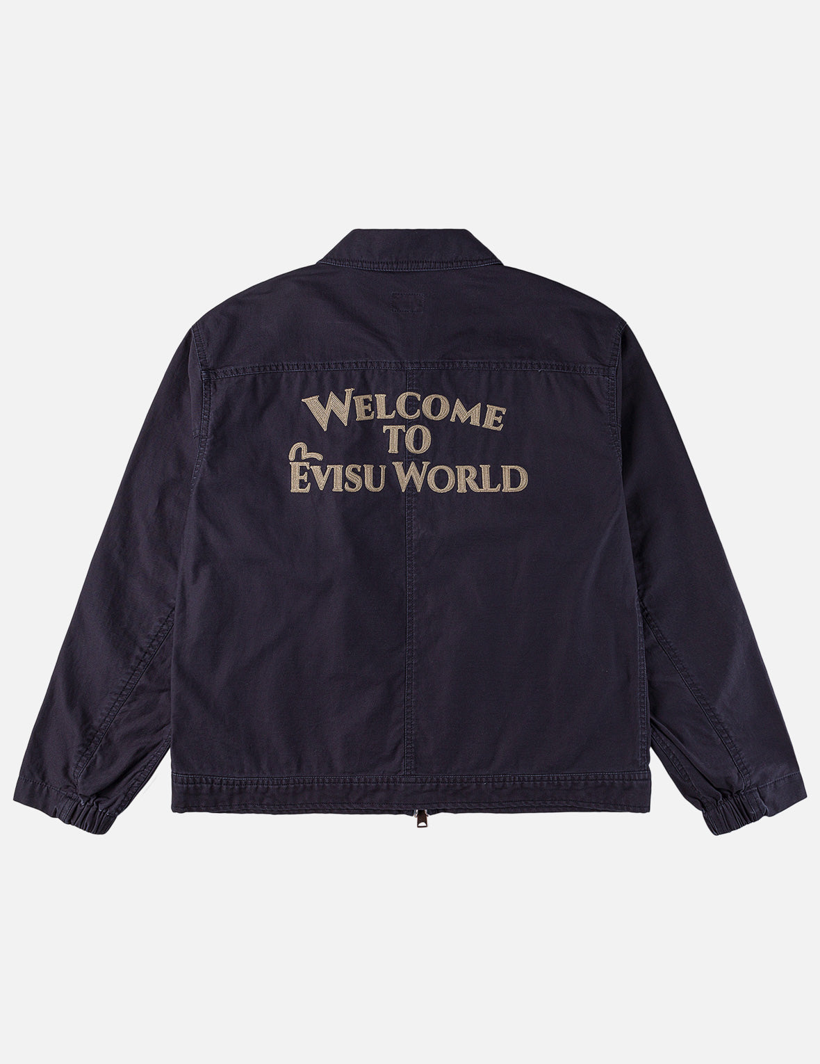 磨毛工装拉链夹克