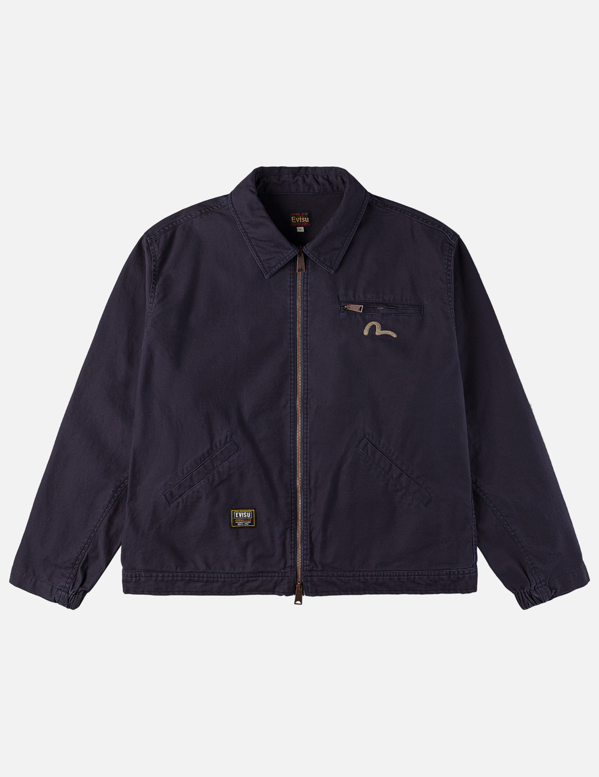 磨毛工装拉链夹克