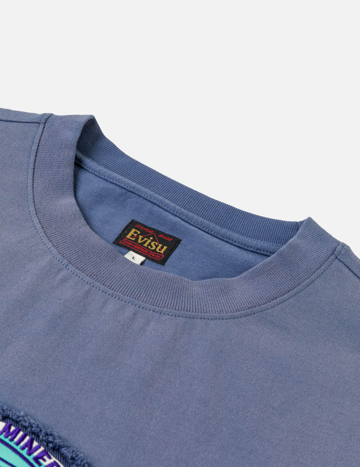 Washed Multi-process Miner Badge T-shirt