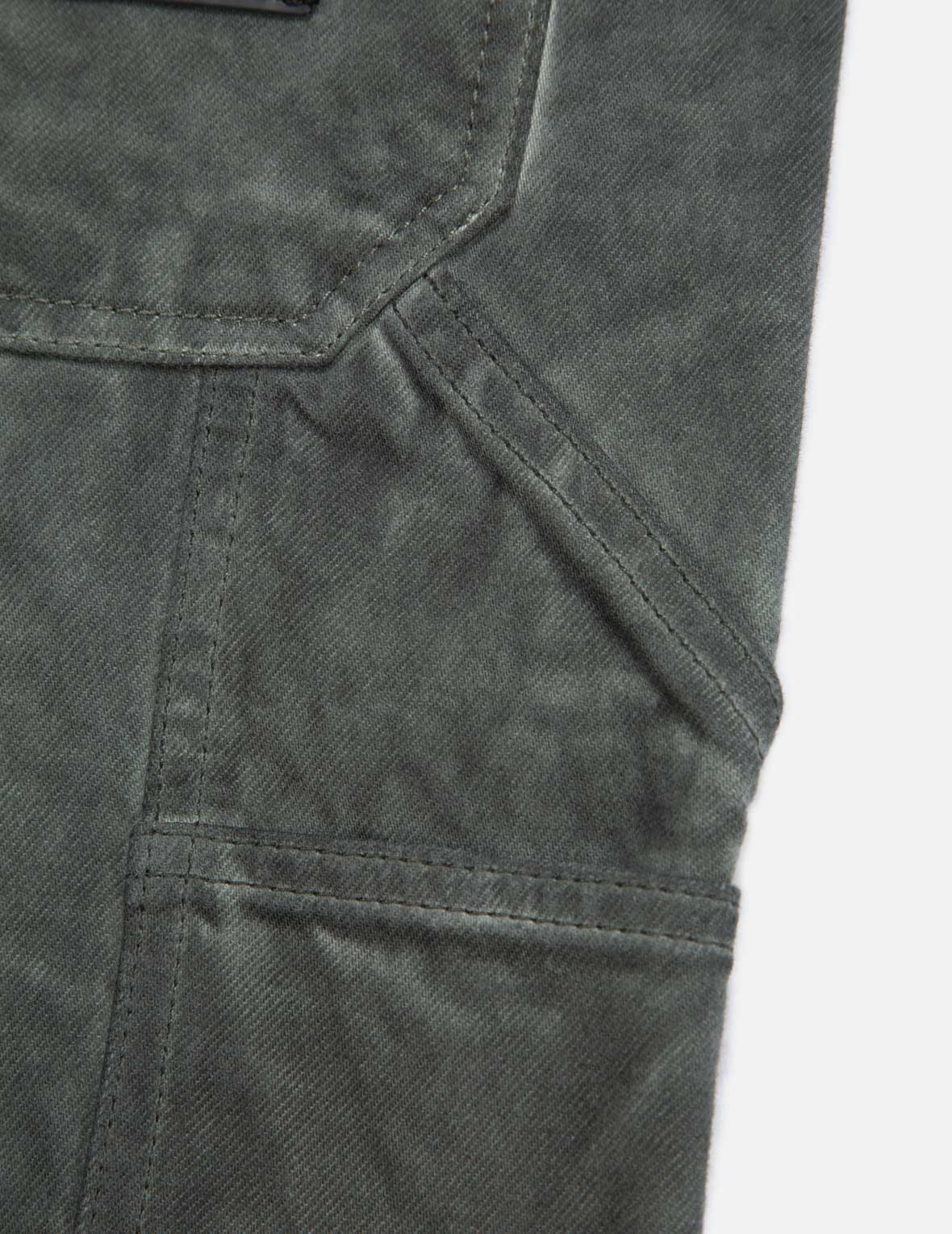 The Great Wave Print Straight-leg Jeans