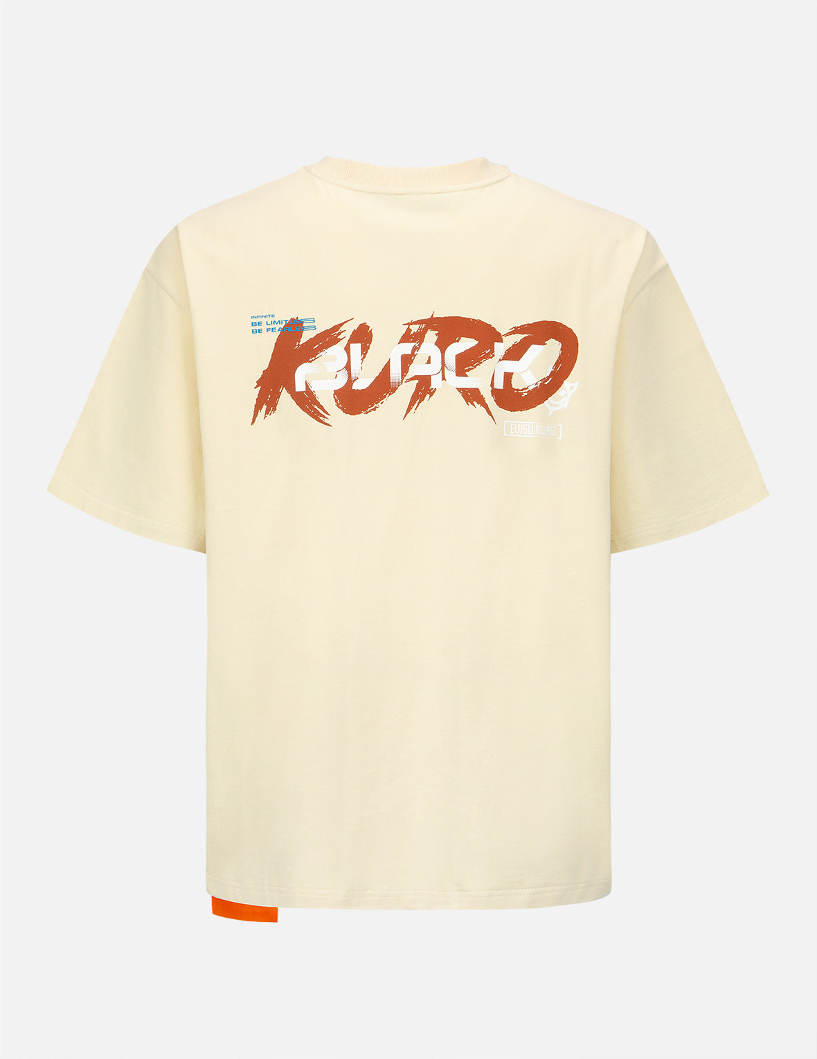 KURO BLACK Logo Print T-shirt