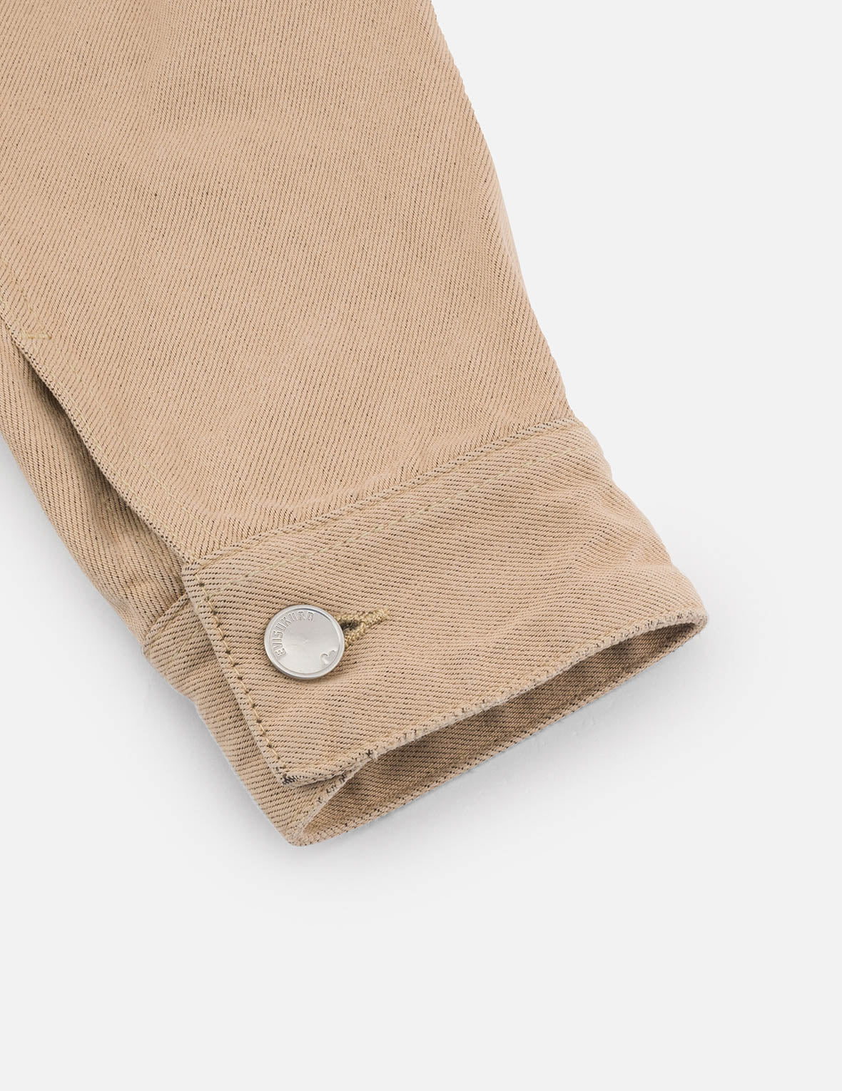 Two Tone Distressed Relax Fit Trucker Jacket