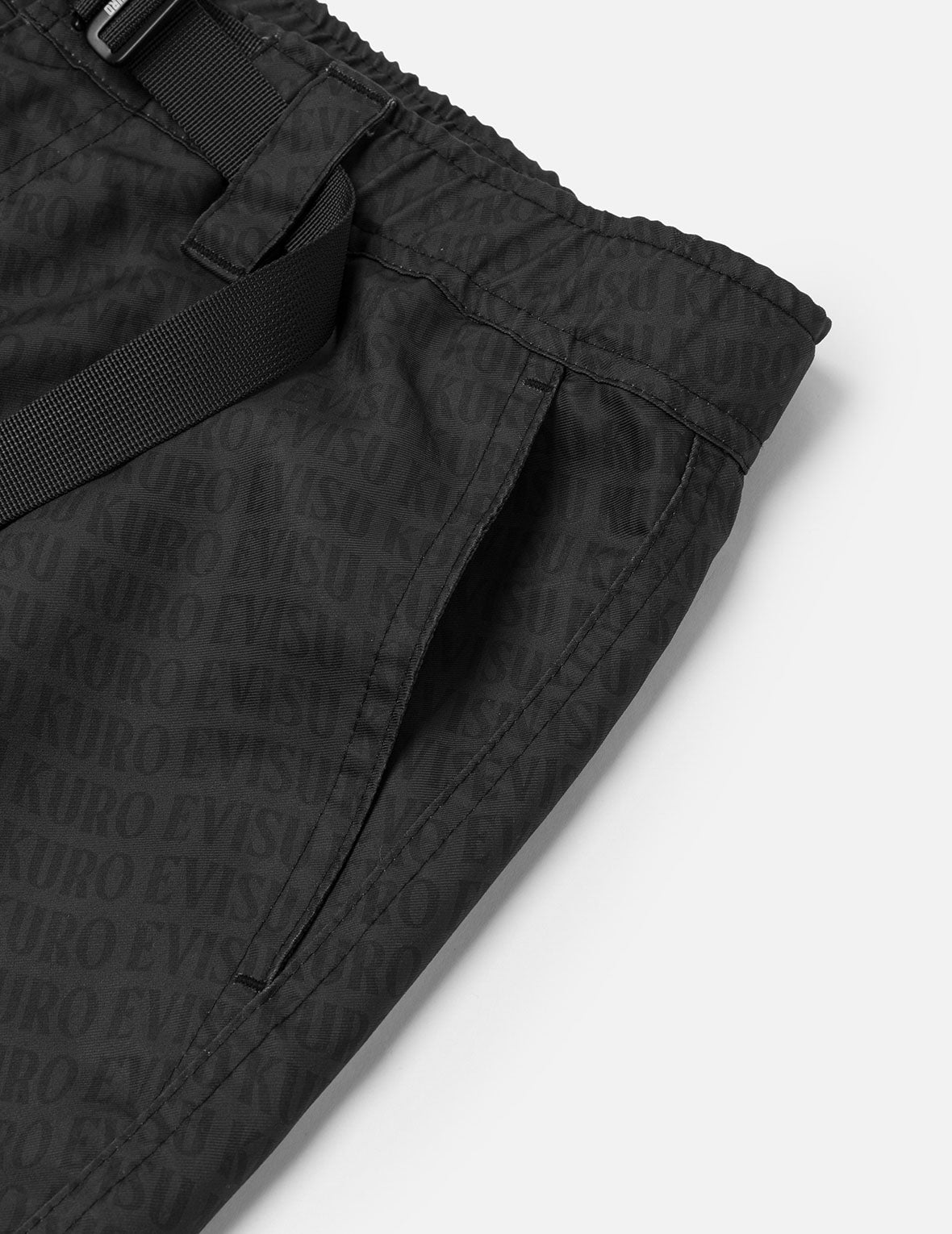 满地商标印花宽版工装裤