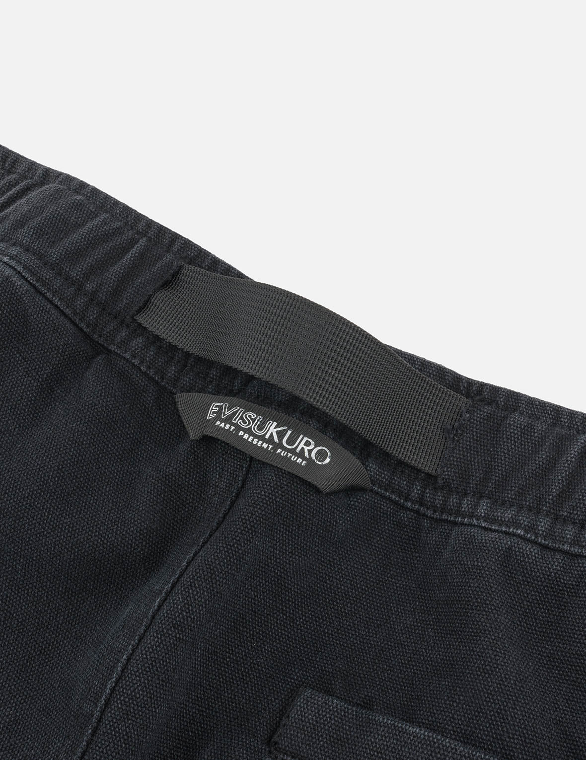 Pigment Dye Wash Seagull Embroidery Relax Fit Shorts