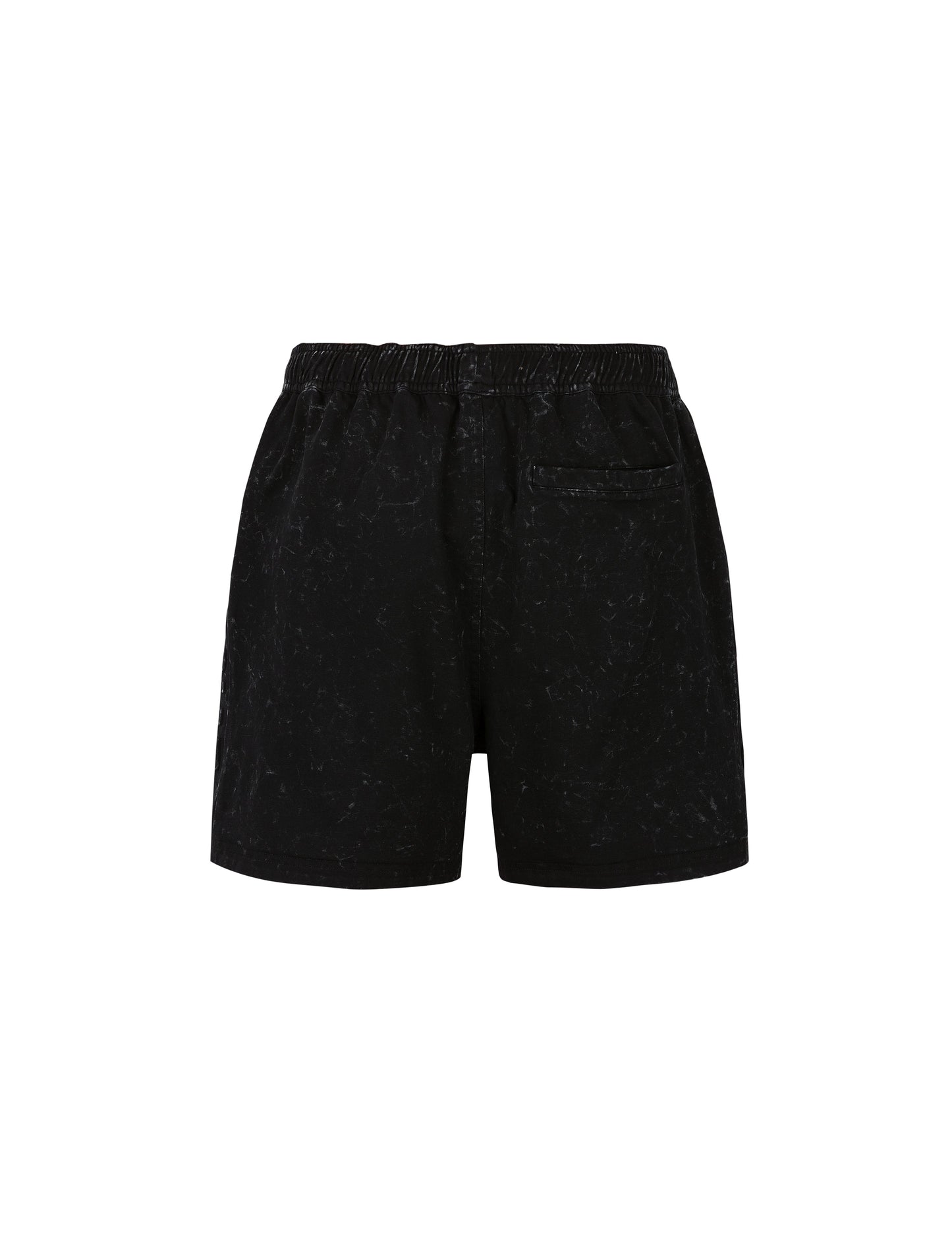 Reversible Washed Relax Fit Jersey Shorts
