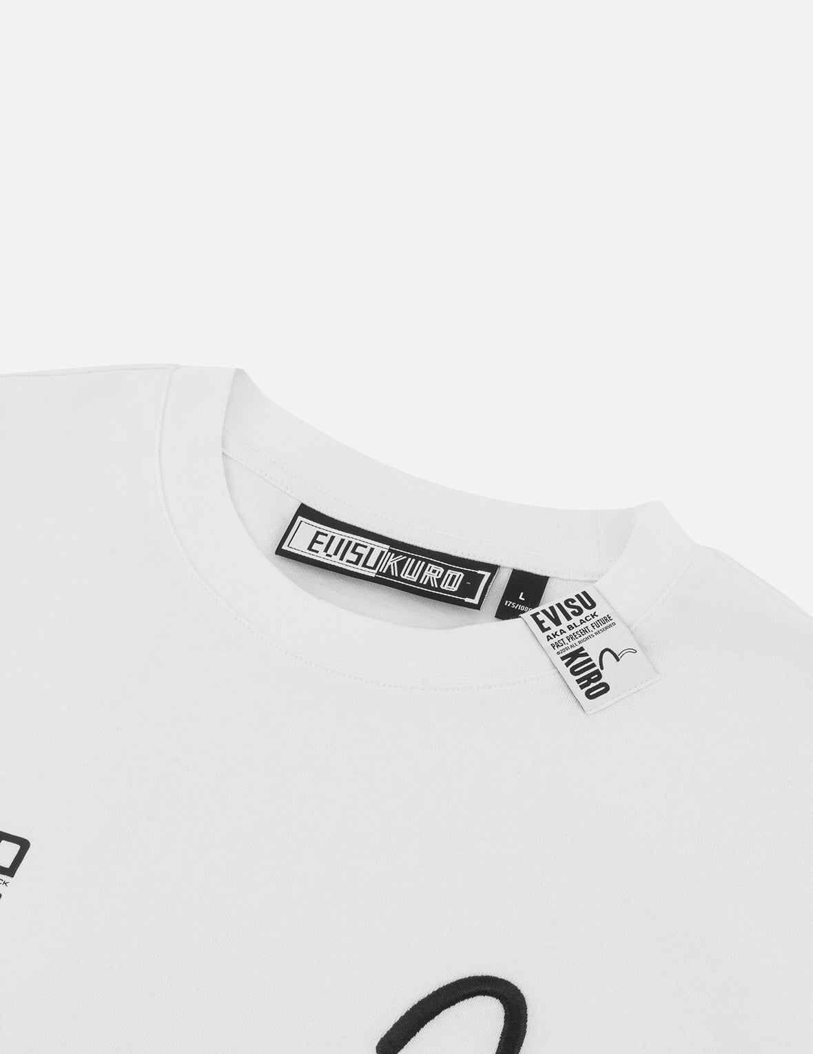 海鸥刺绣和商标印花常规版型T恤