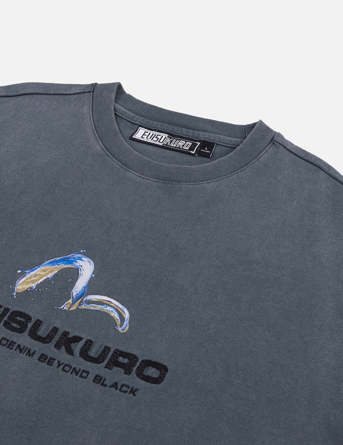 Surf Seagull Print Relax Fit T-shirt