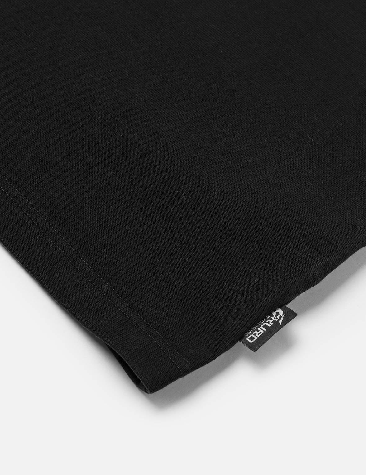 商标印花宽版休闲T恤