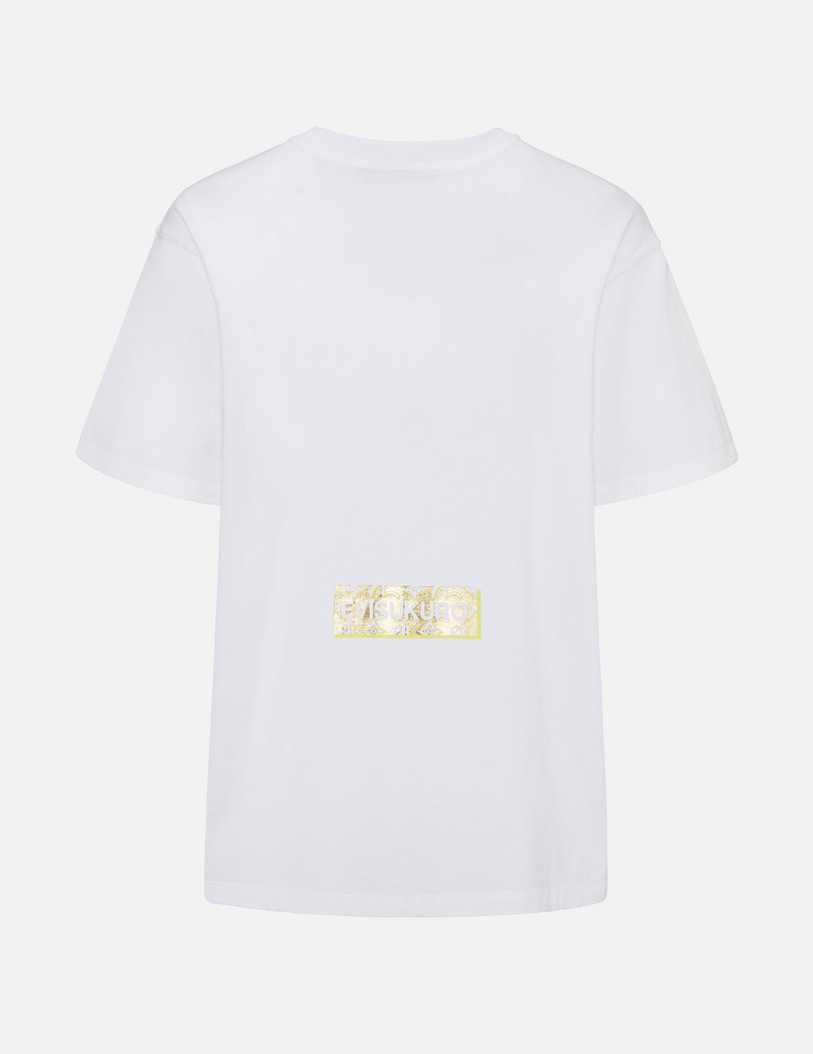 Cast Shadow Effect Kamon Print T-shirt
