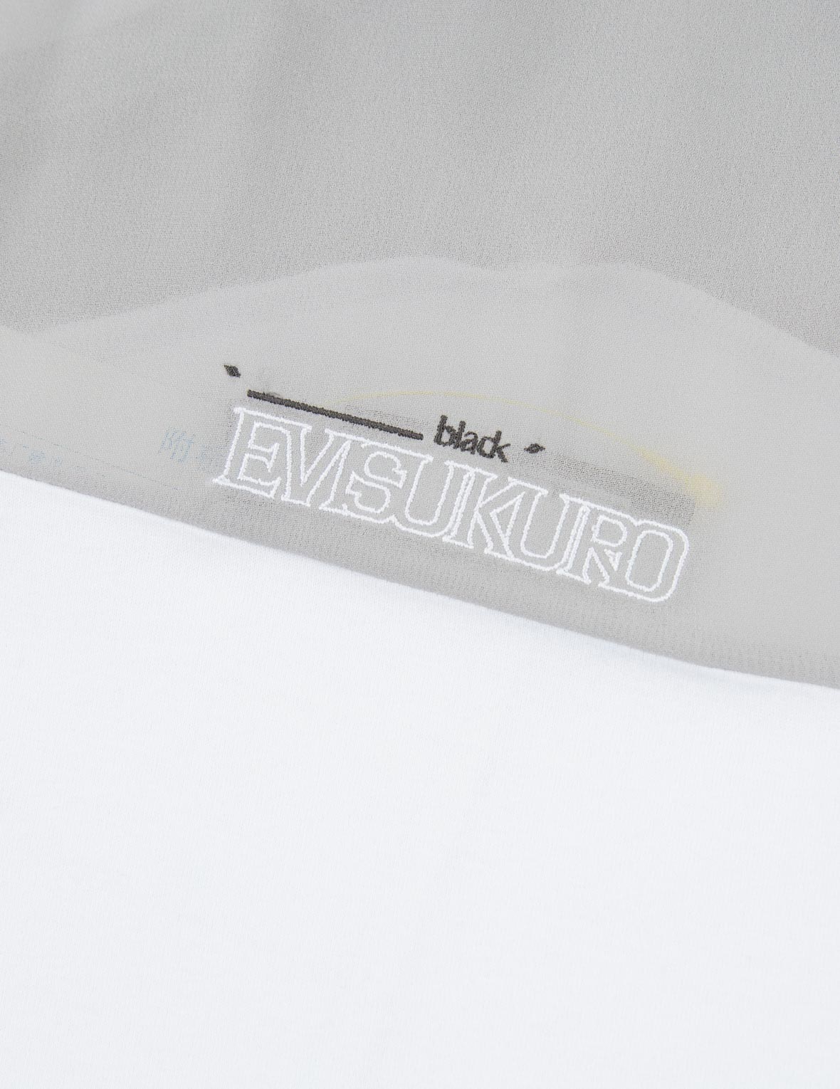 不规则拼布长款T恤