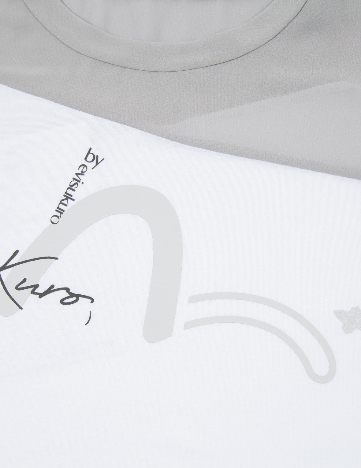 不规则拼布长款T恤