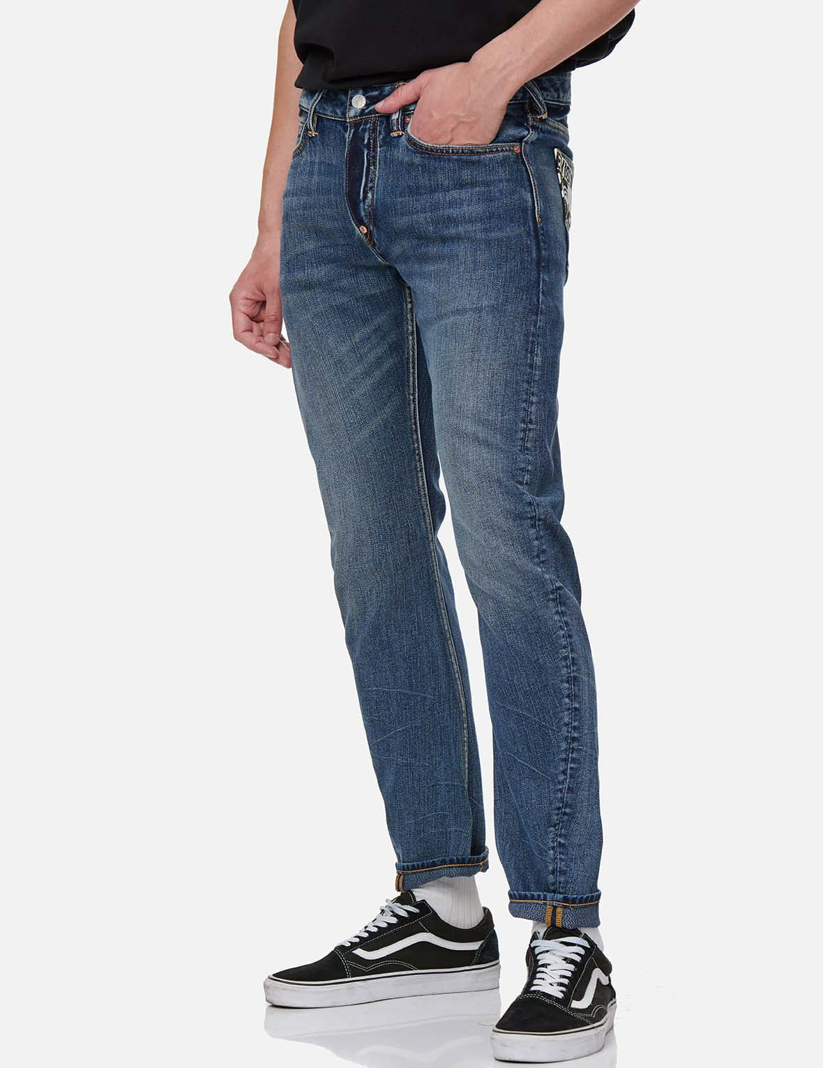 Godhead and Daruma 3D Fit Jeans