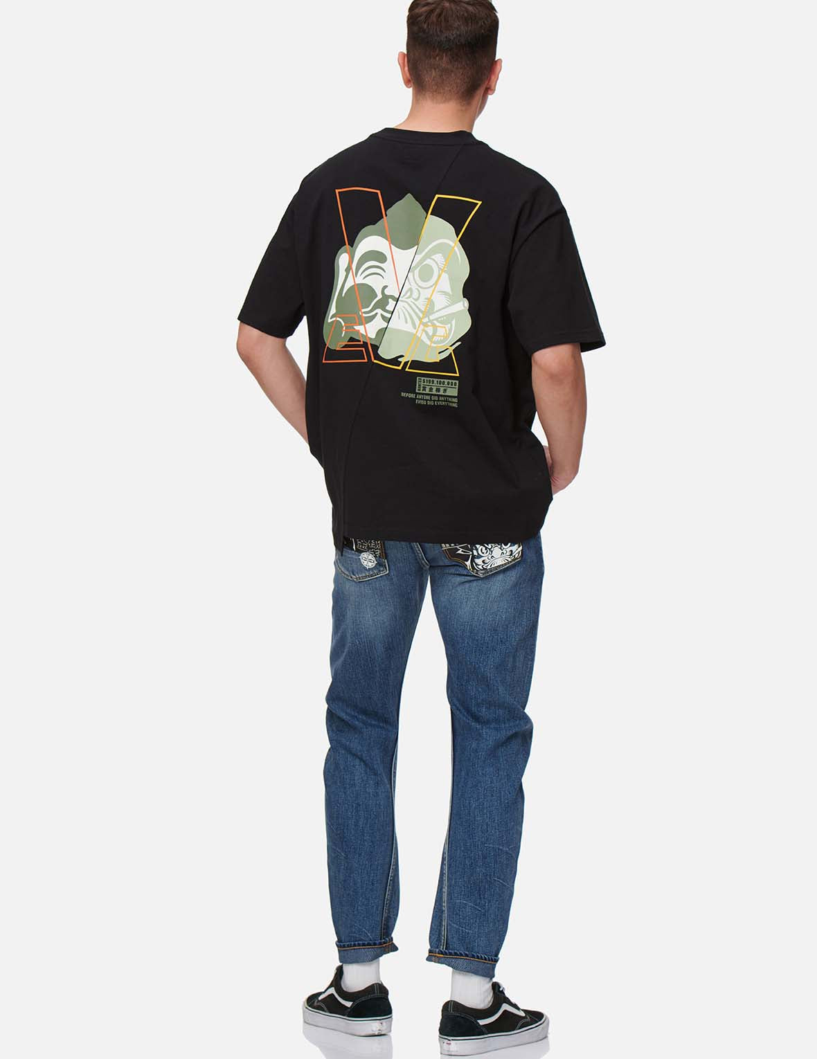 Godhead and Daruma 3D Fit Jeans