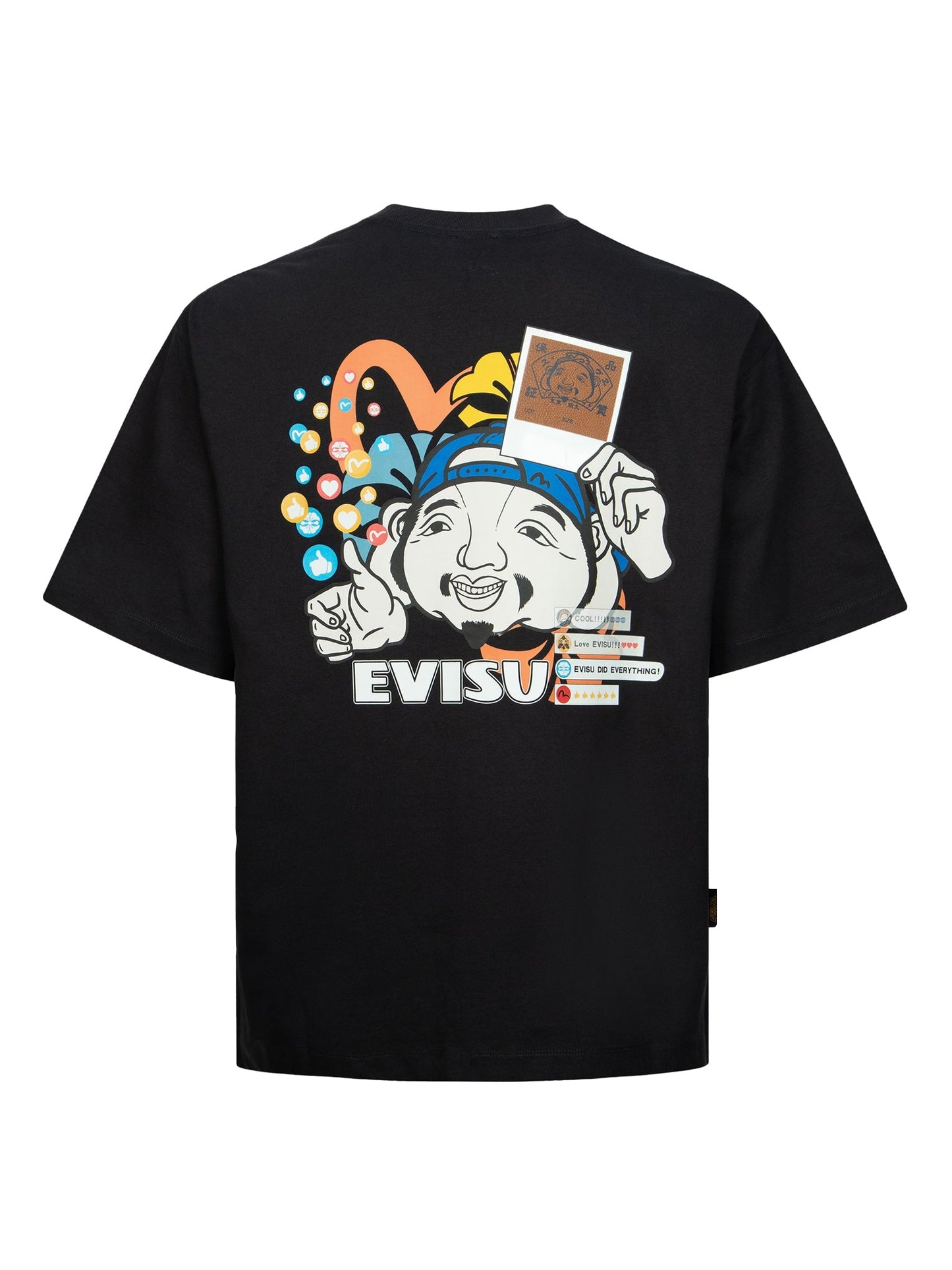 Godhead with Social Media Inspired Print Relax Fit T-shirt