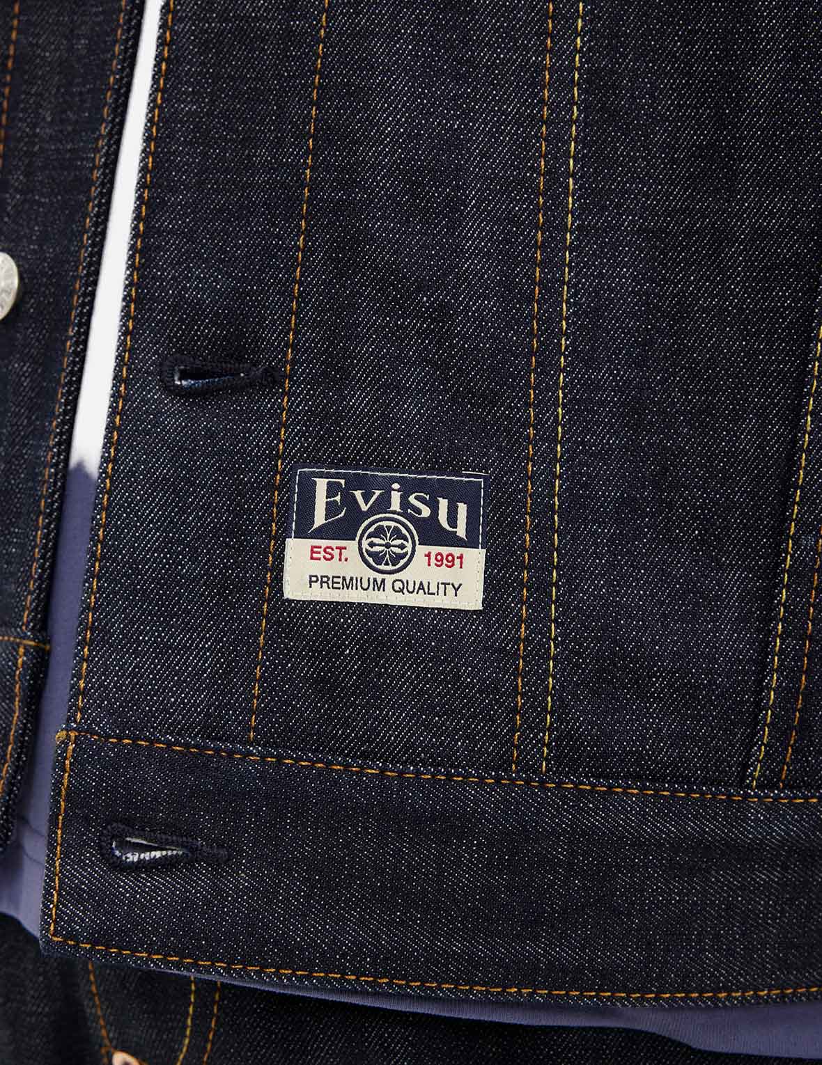 神兽白泽刺绣宽版休闲牛仔外套