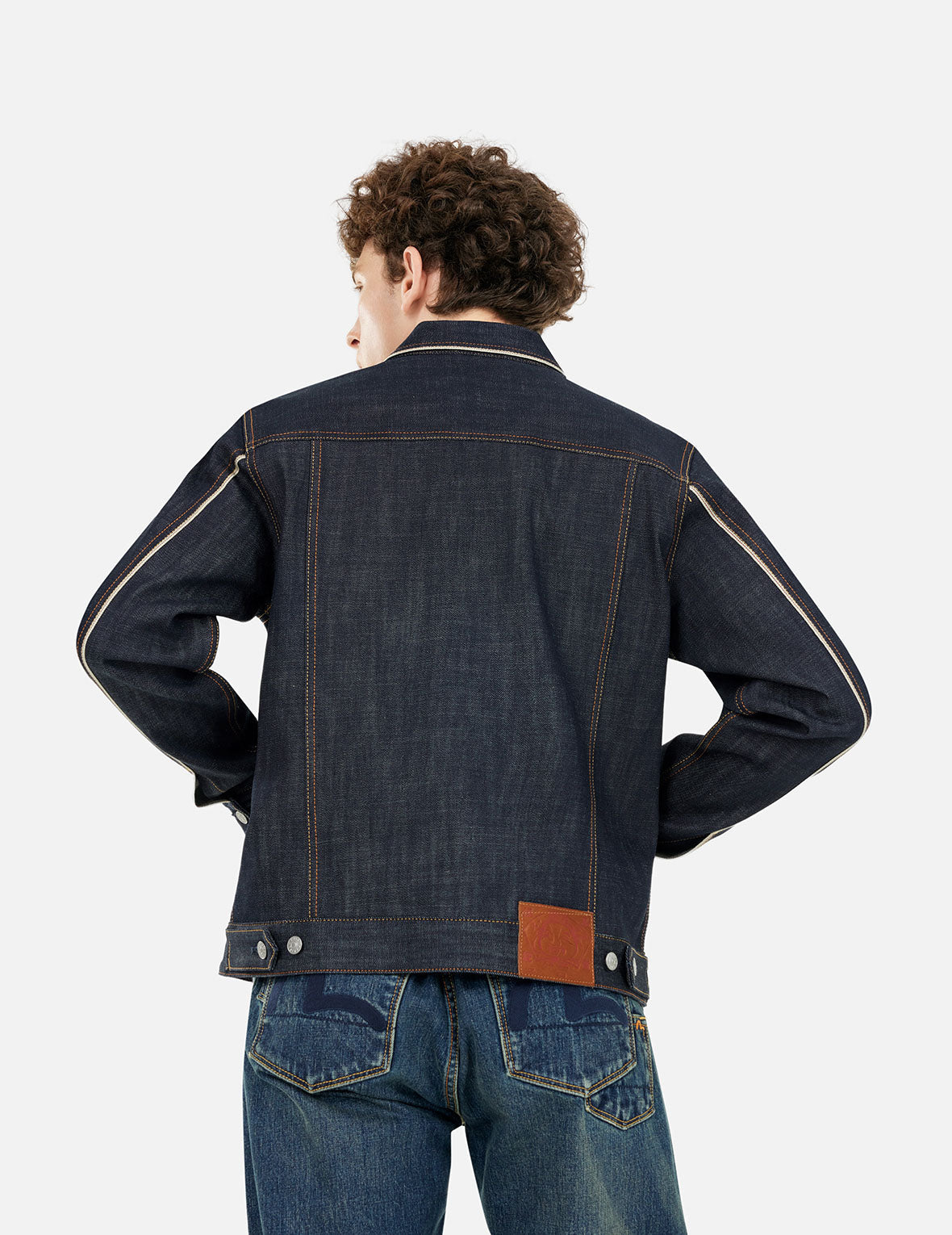 Classic Regular Fit Raw Denim Jacket