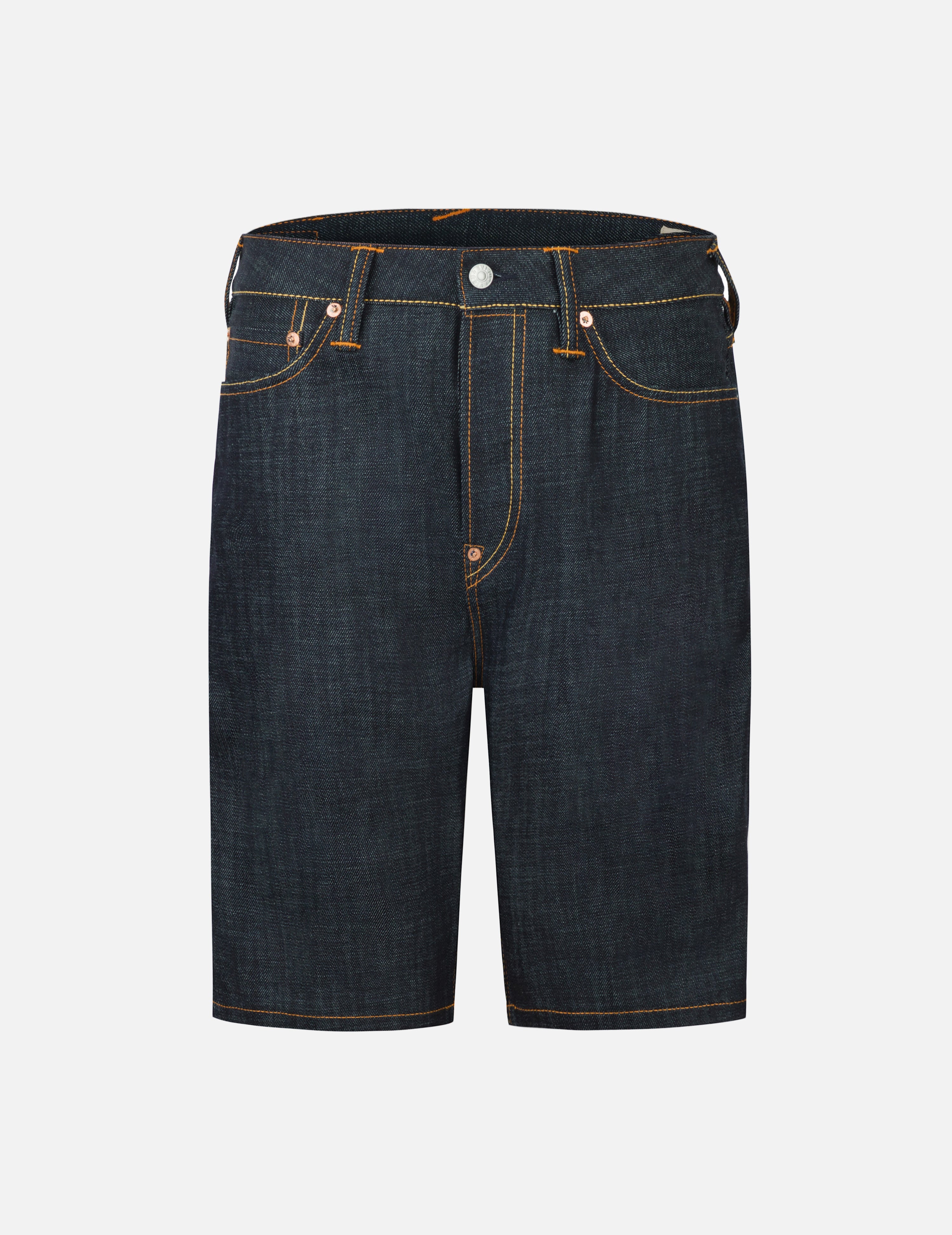 Brocade Daicock Appliqué and Logo Embrodiery Regular Fit Denim Shorts