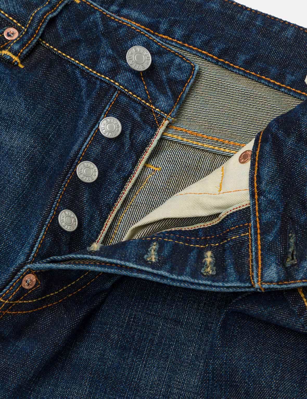 Seagull Print Taper Fit Jeans #2017