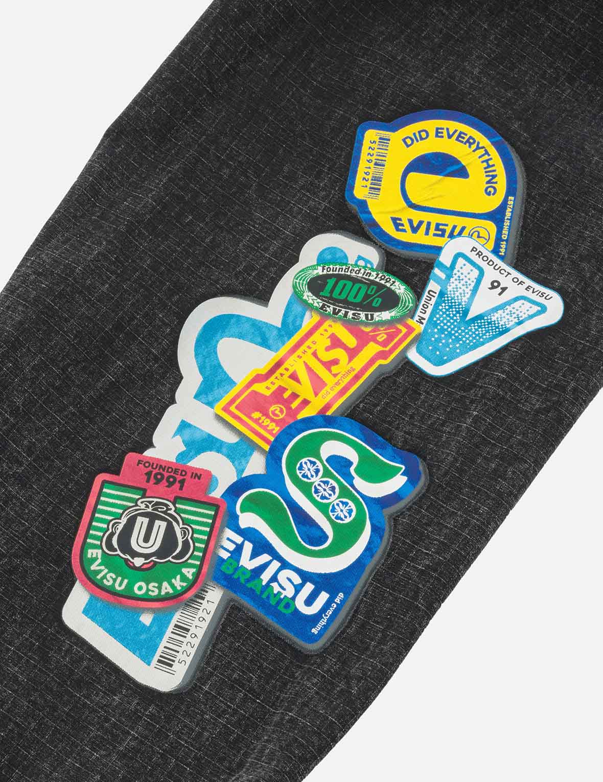 涂鸦商标印花宽版休闲半拉链连帽外套