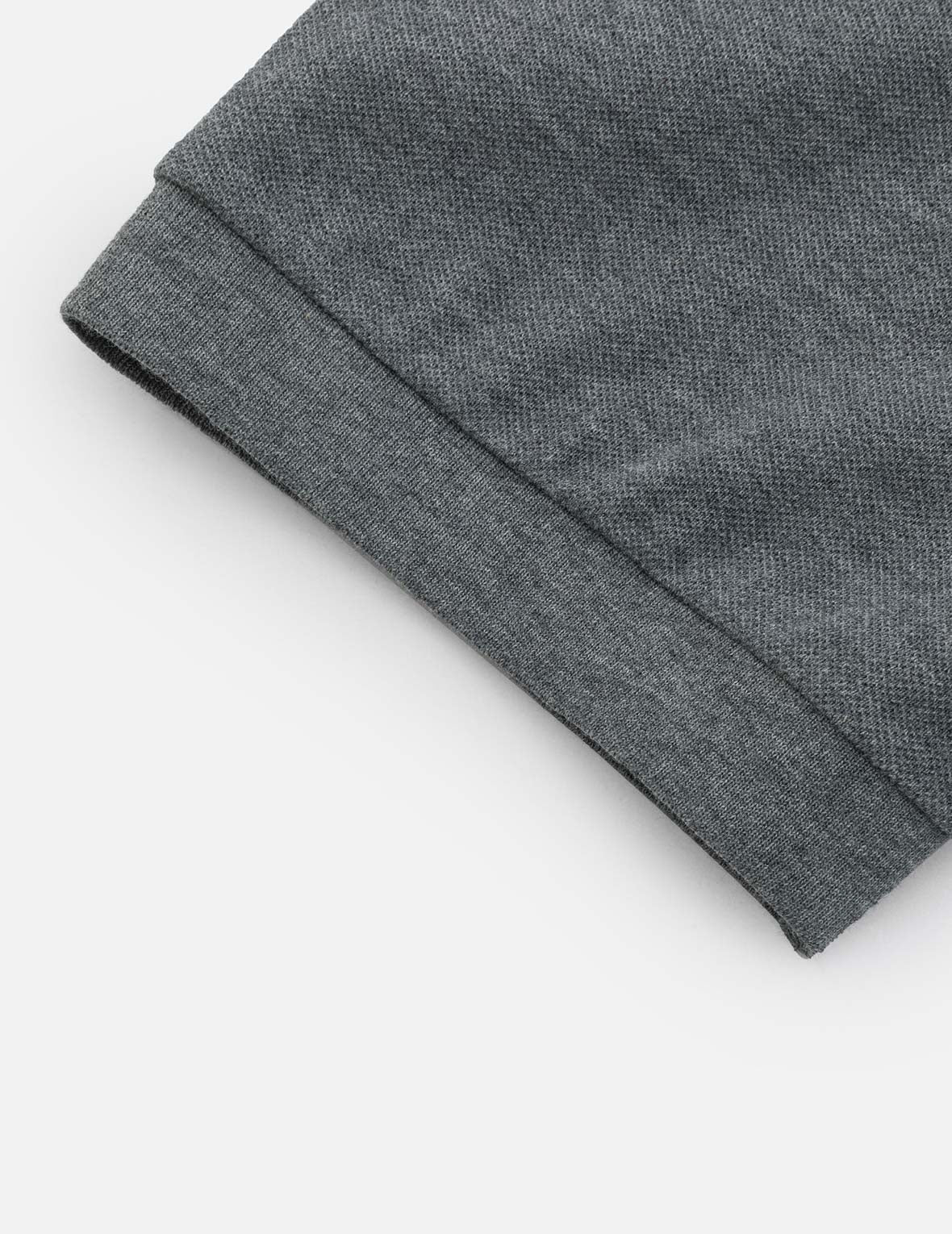 商标刺绣宽版休闲POLO衫