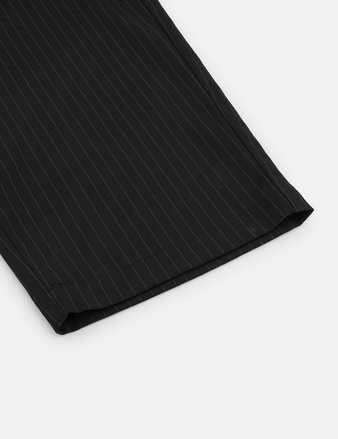 Seagull Embroidery Striped Taper Fit Woven Pants