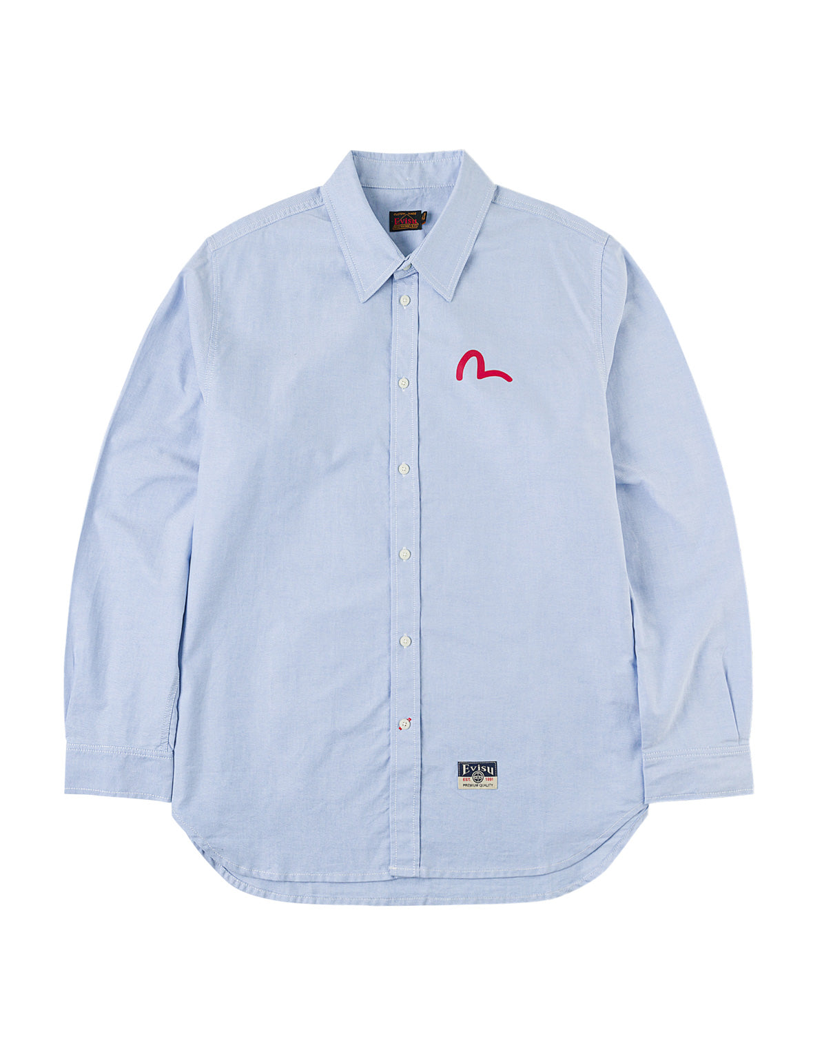 Seagull Print Oxford Shirt