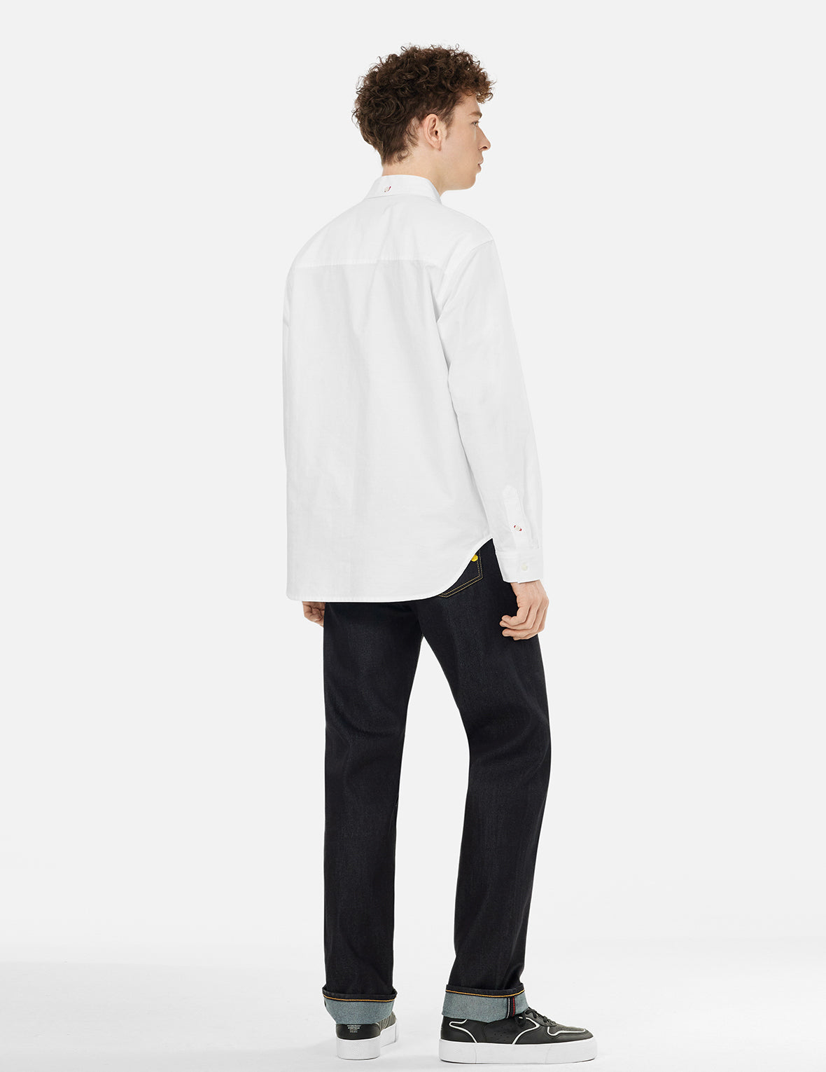 Seagull Print Oxford Shirt