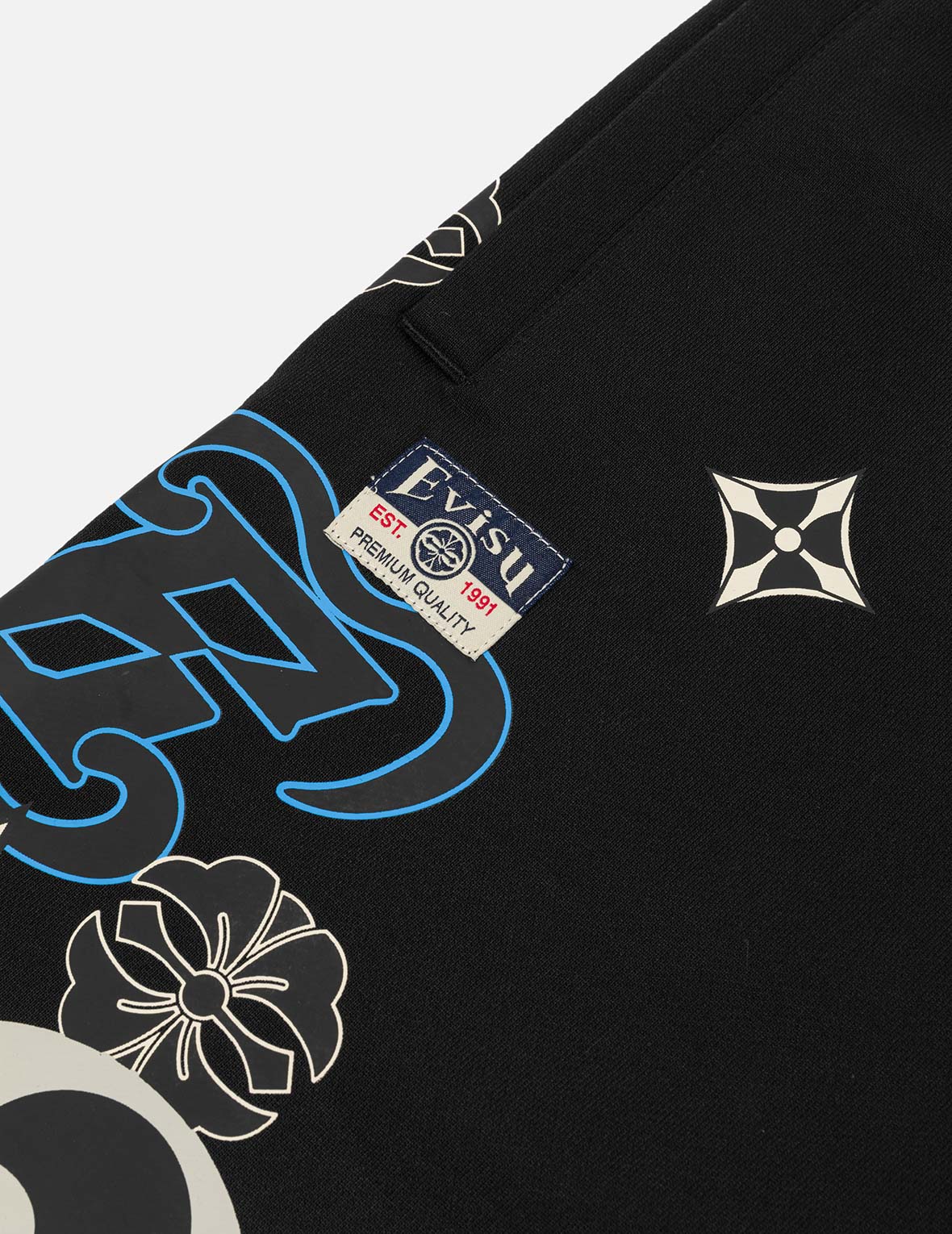 Allover Logo Print Fashion Fit Sweatshorts