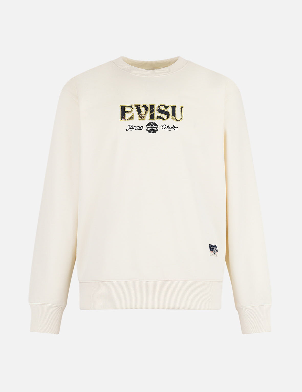 Kamon and Logo Brocade Applique Relax Fit Sweatshirts