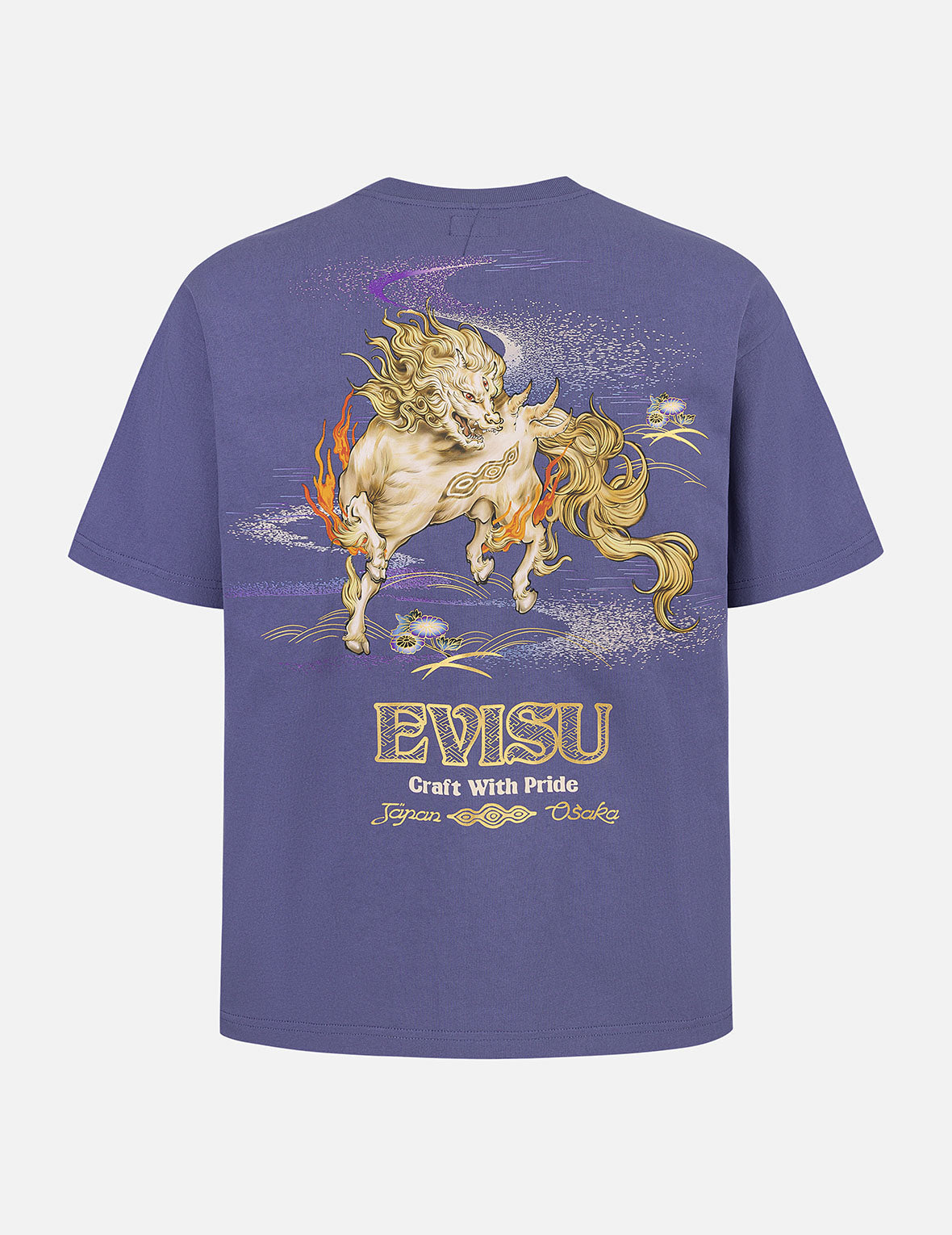 神兽白泽宽版休闲T恤