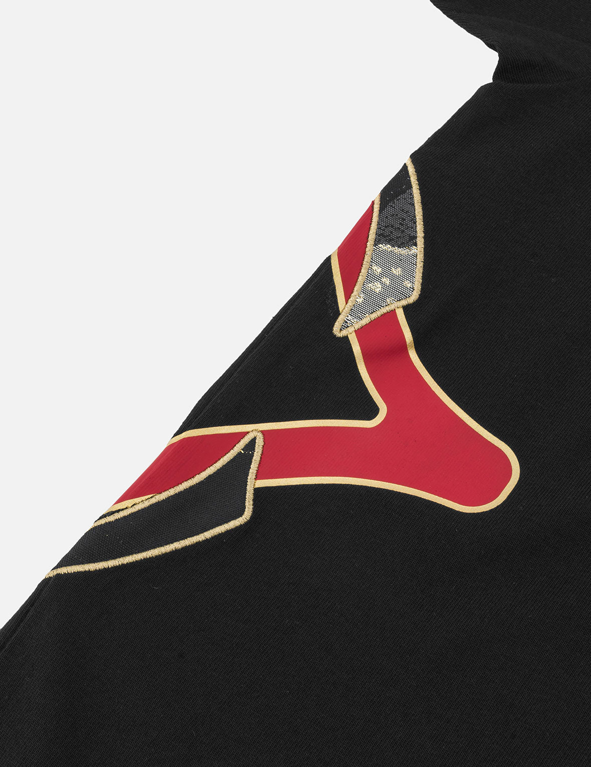 Brocade logo and Kamon Appliqué Relax Fit T-shirt