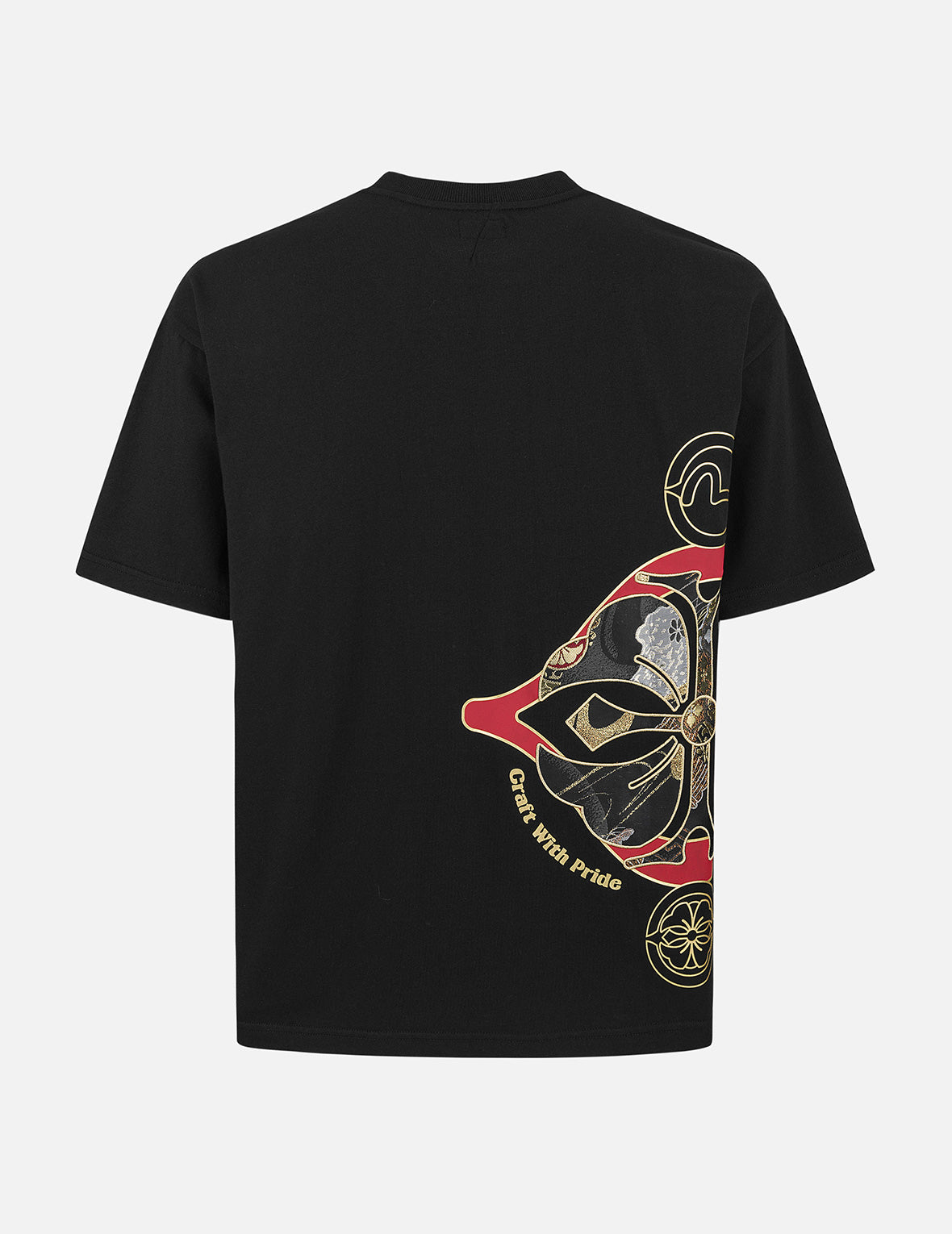 Brocade logo and Kamon Appliqué Relax Fit T-shirt