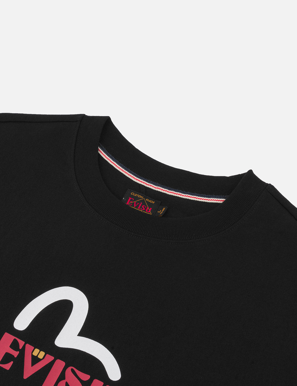 达摩和印第安图腾印花宽版休闲T恤