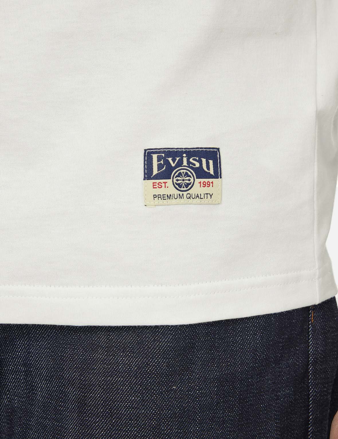 Seagull and Brand Logo Print Regular Fit T-shirt