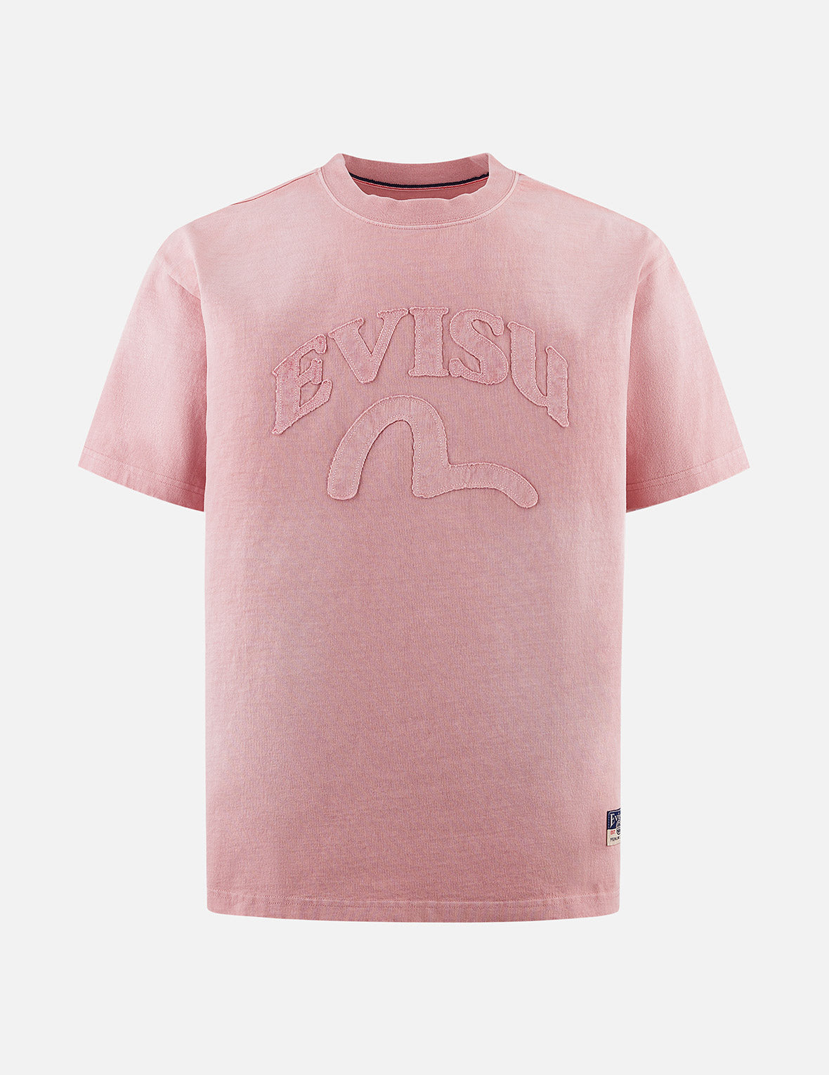 海鸥和商标贴布绣宽版休闲T恤