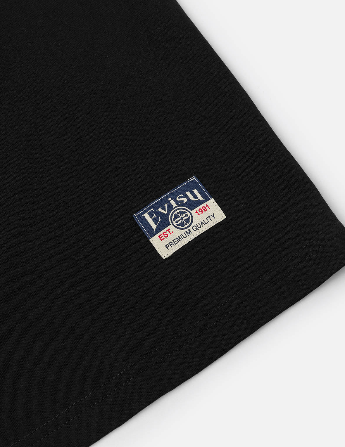 烫金笔刷大M印花宽版休闲T恤