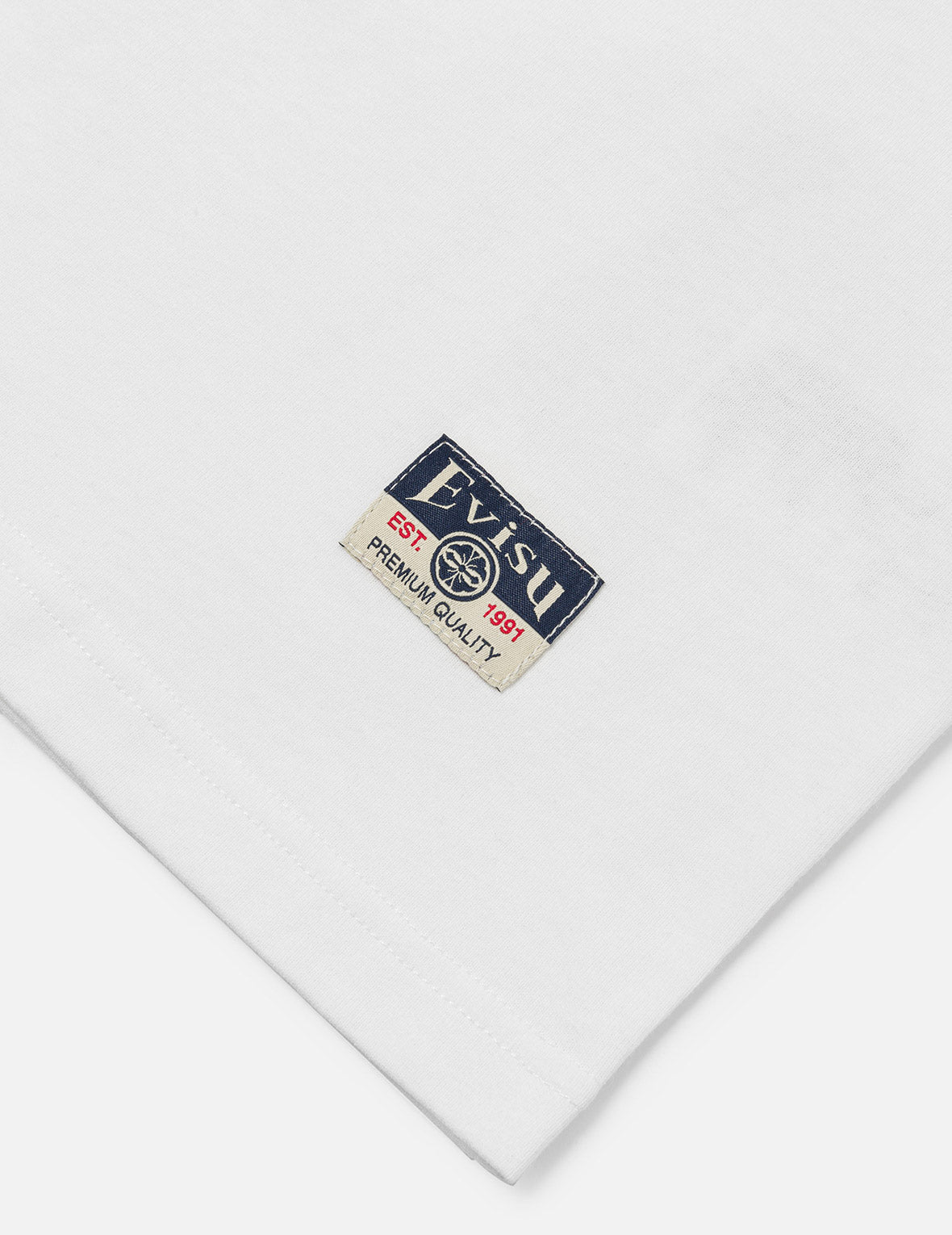 烫金笔刷大M印花宽版休闲T恤