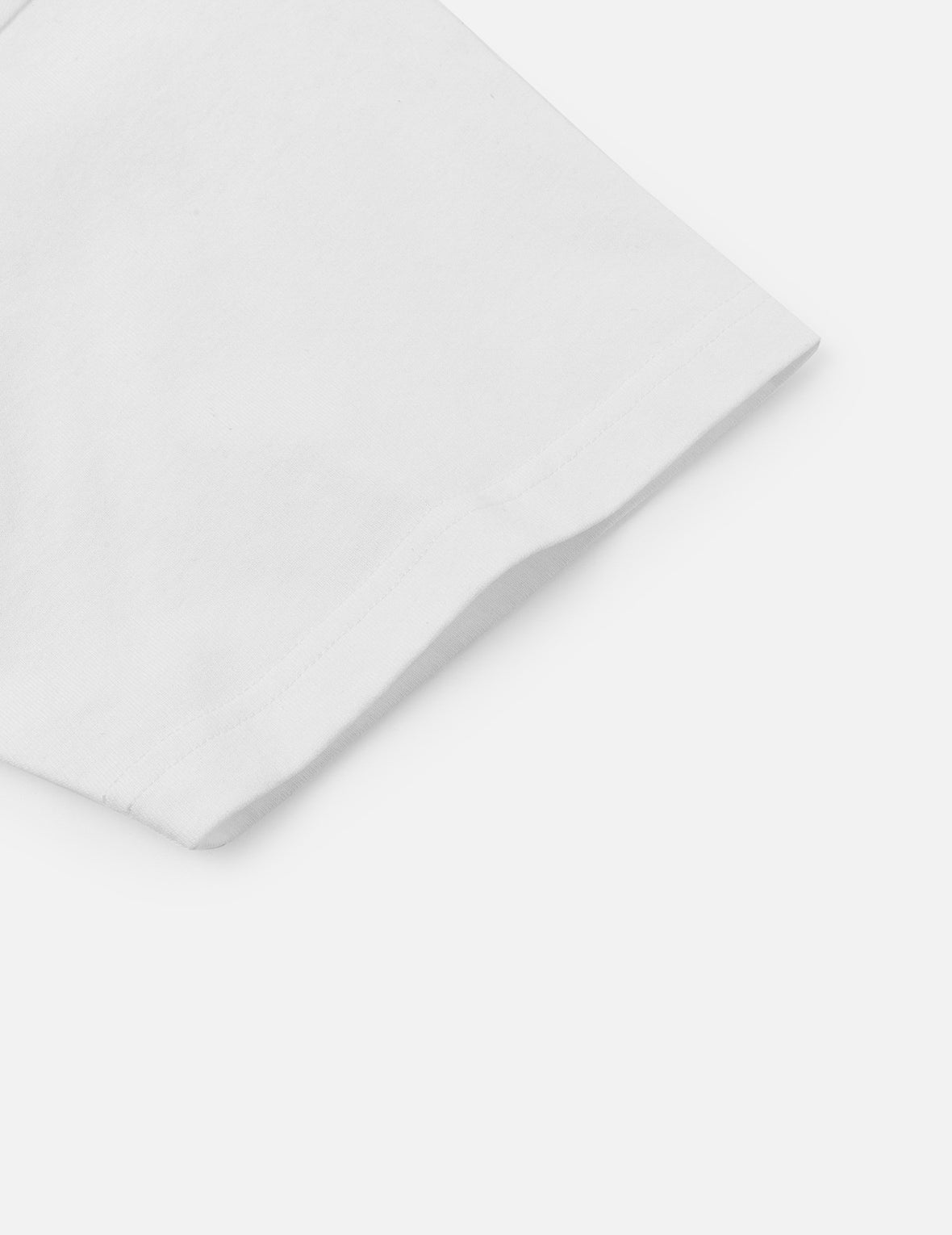 烫金笔刷大M印花宽版休闲T恤