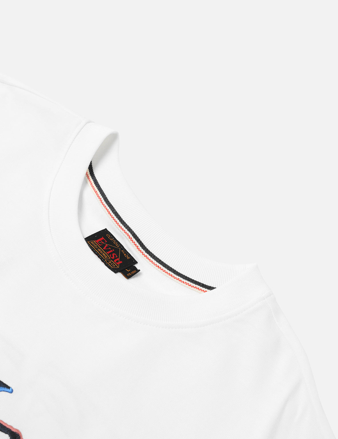 商标和家花刺绣宽版T恤