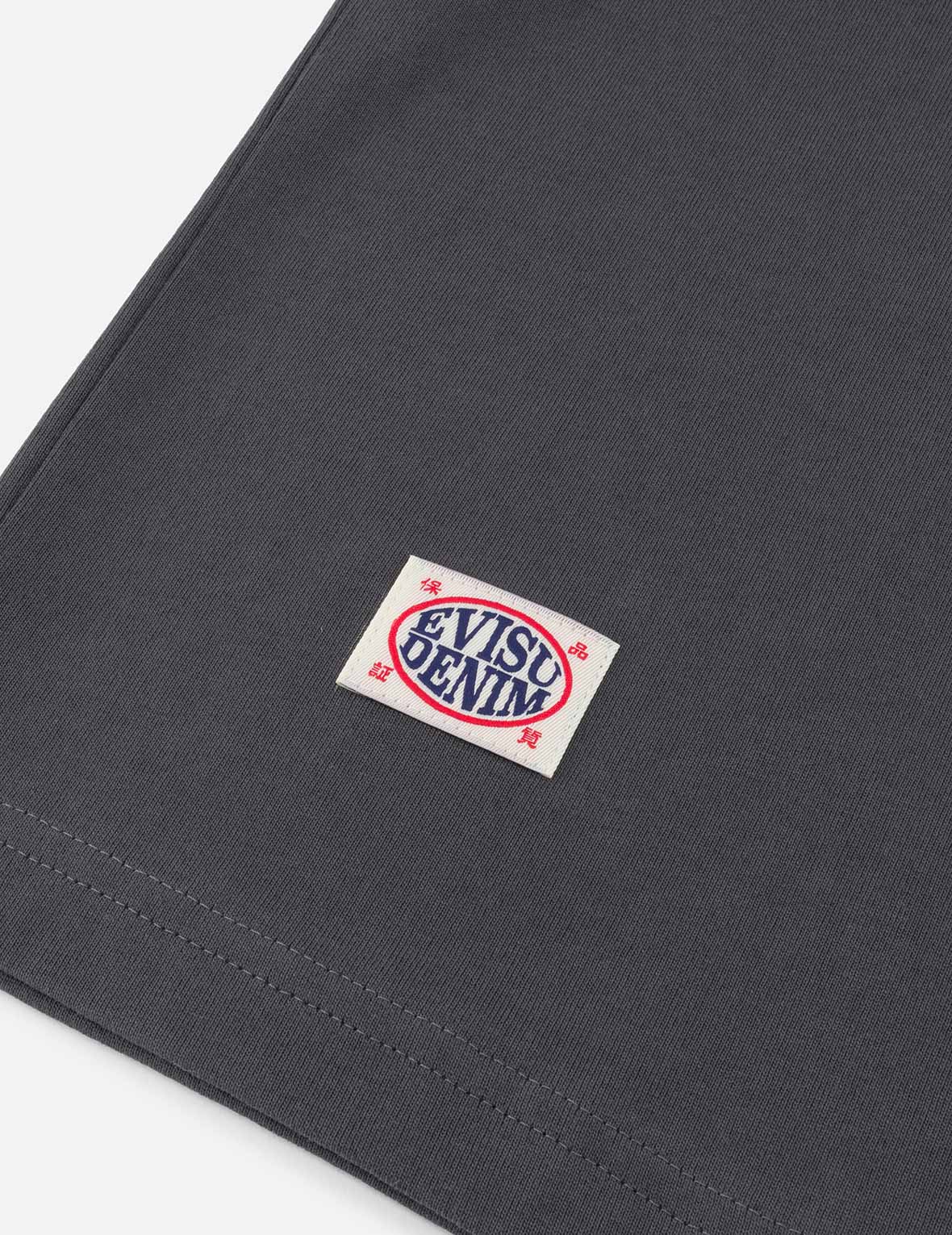 Slogan Print with Godhead Appliqué Embroidery Regular Fit T-Shirt