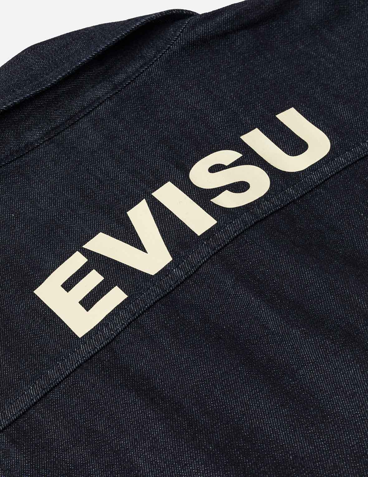 Fabric Blocking Denim Jacket