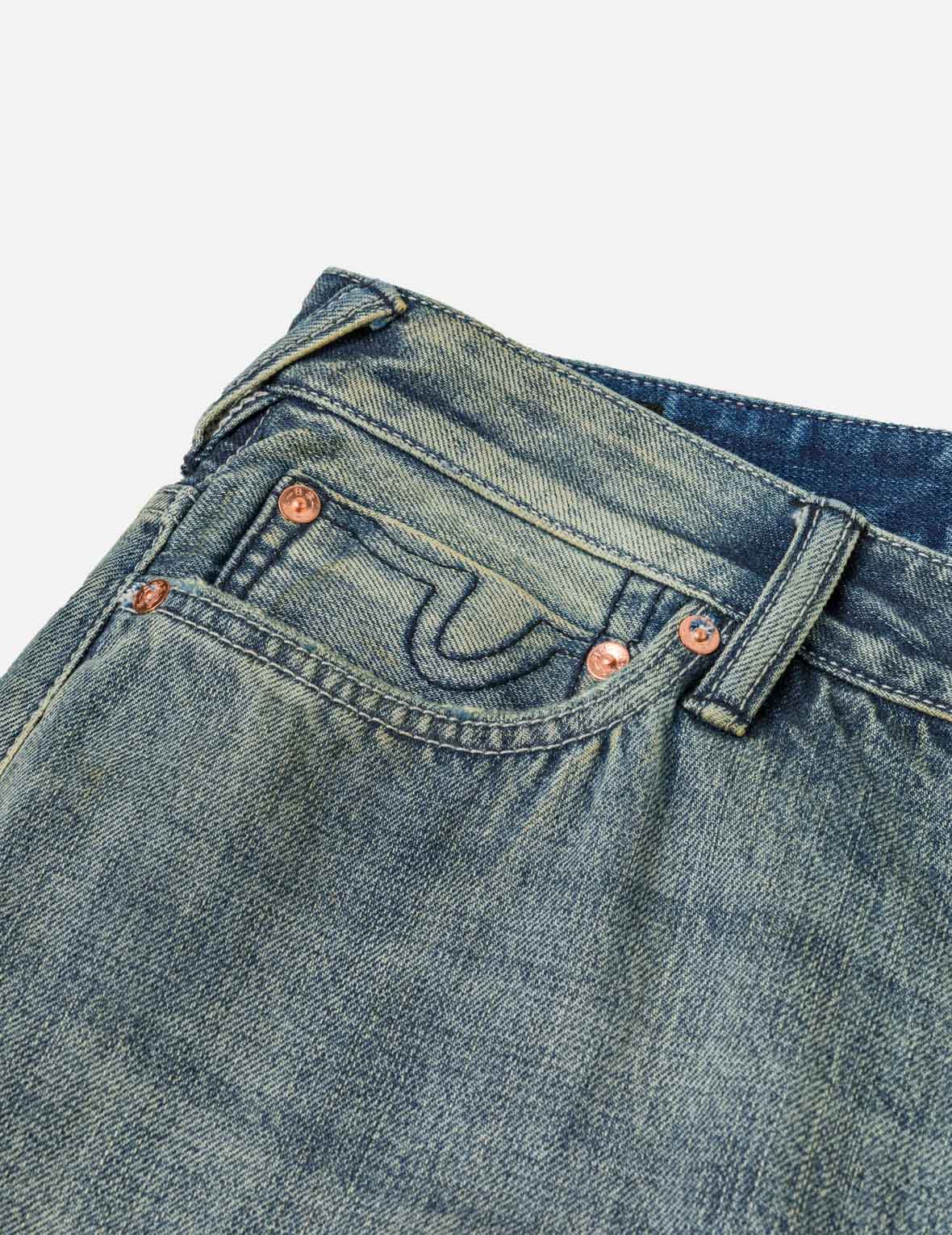 Allover Graffiti Printed Denim Jeans #2030
