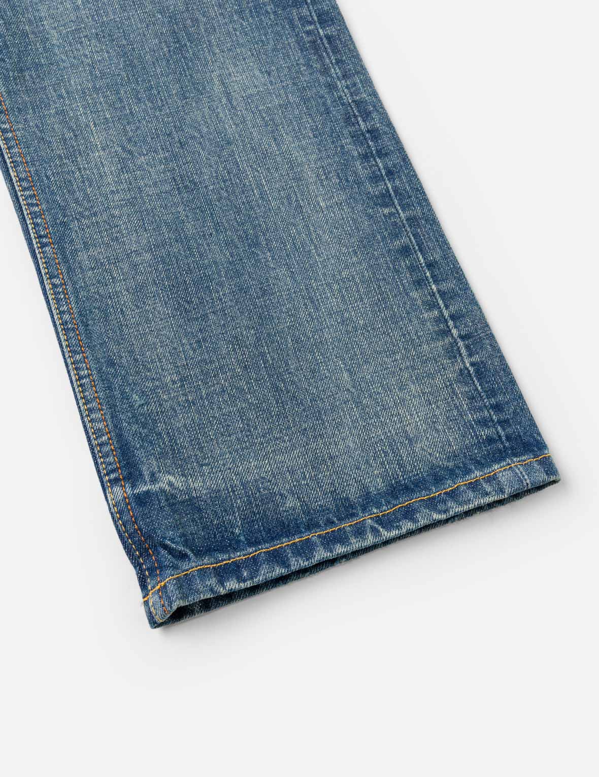 海鸥印花破洞牛仔裤 #2020