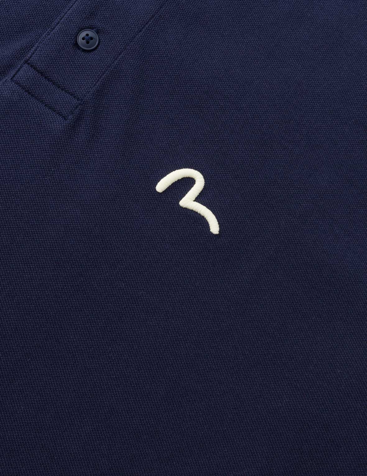 Seagull Embroidery Chest Logo Polo Shirt