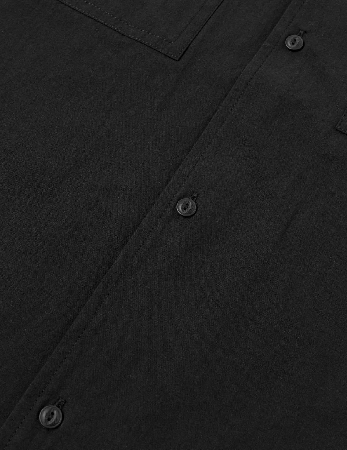 Leopard Print Logo Embroidery Shirt