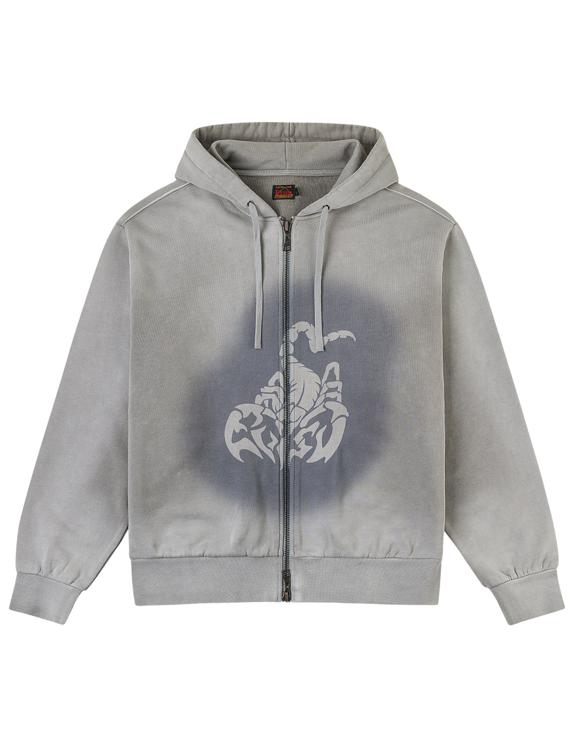 Scorpio Graphic Logo Patchwork Hoodie