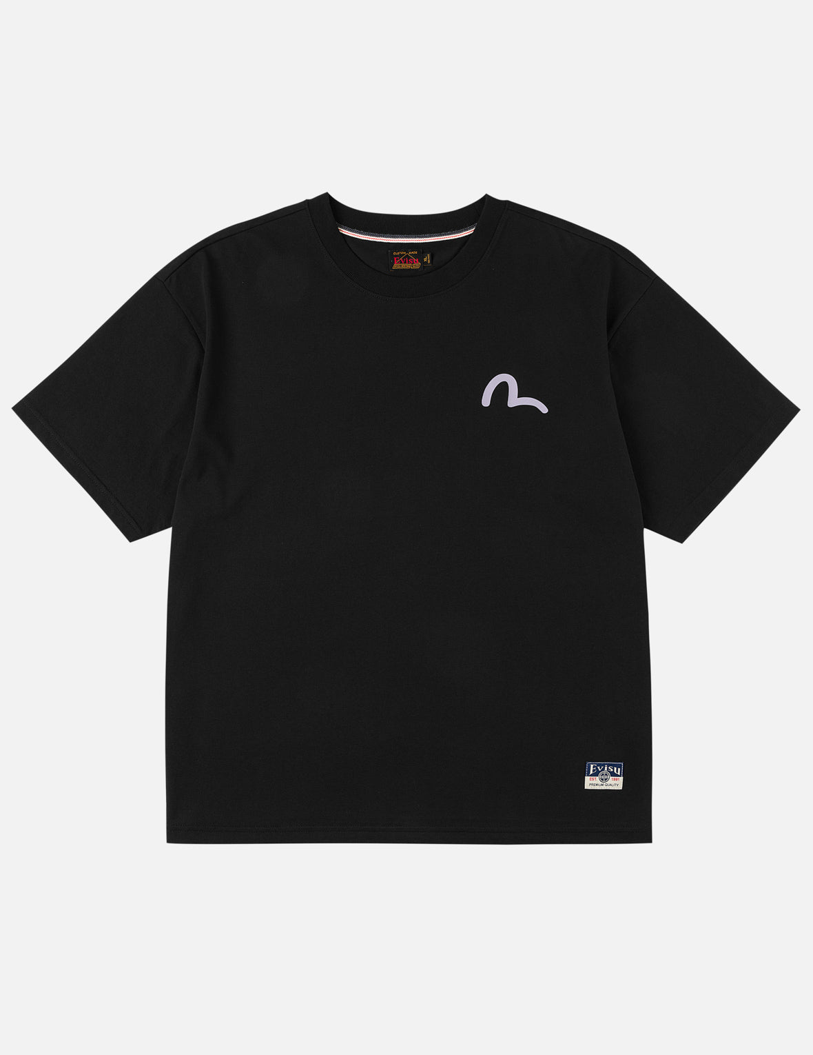 佛头风筝达摩方巾印花T恤